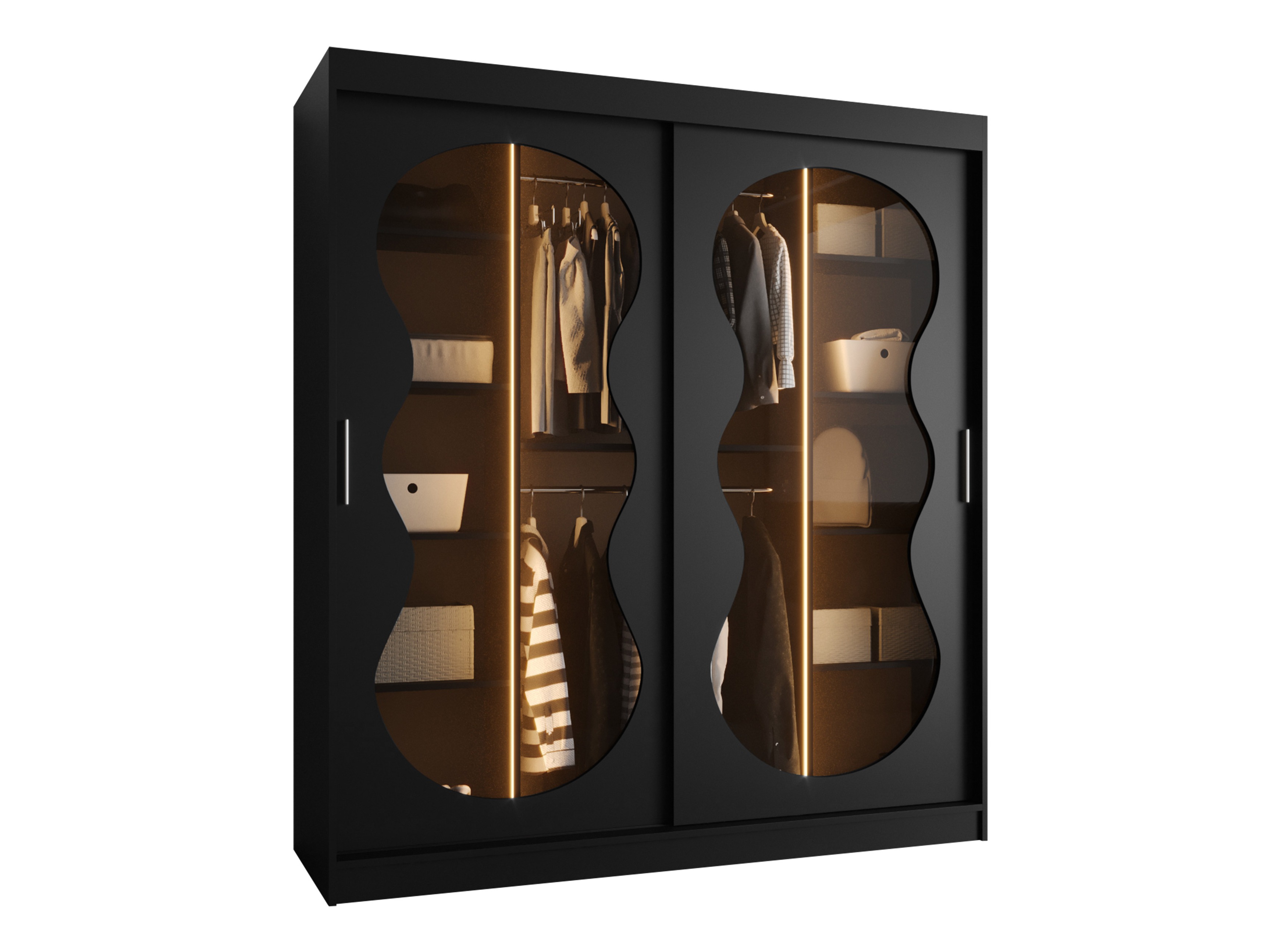 Skapis Hartford 530 (Melns)