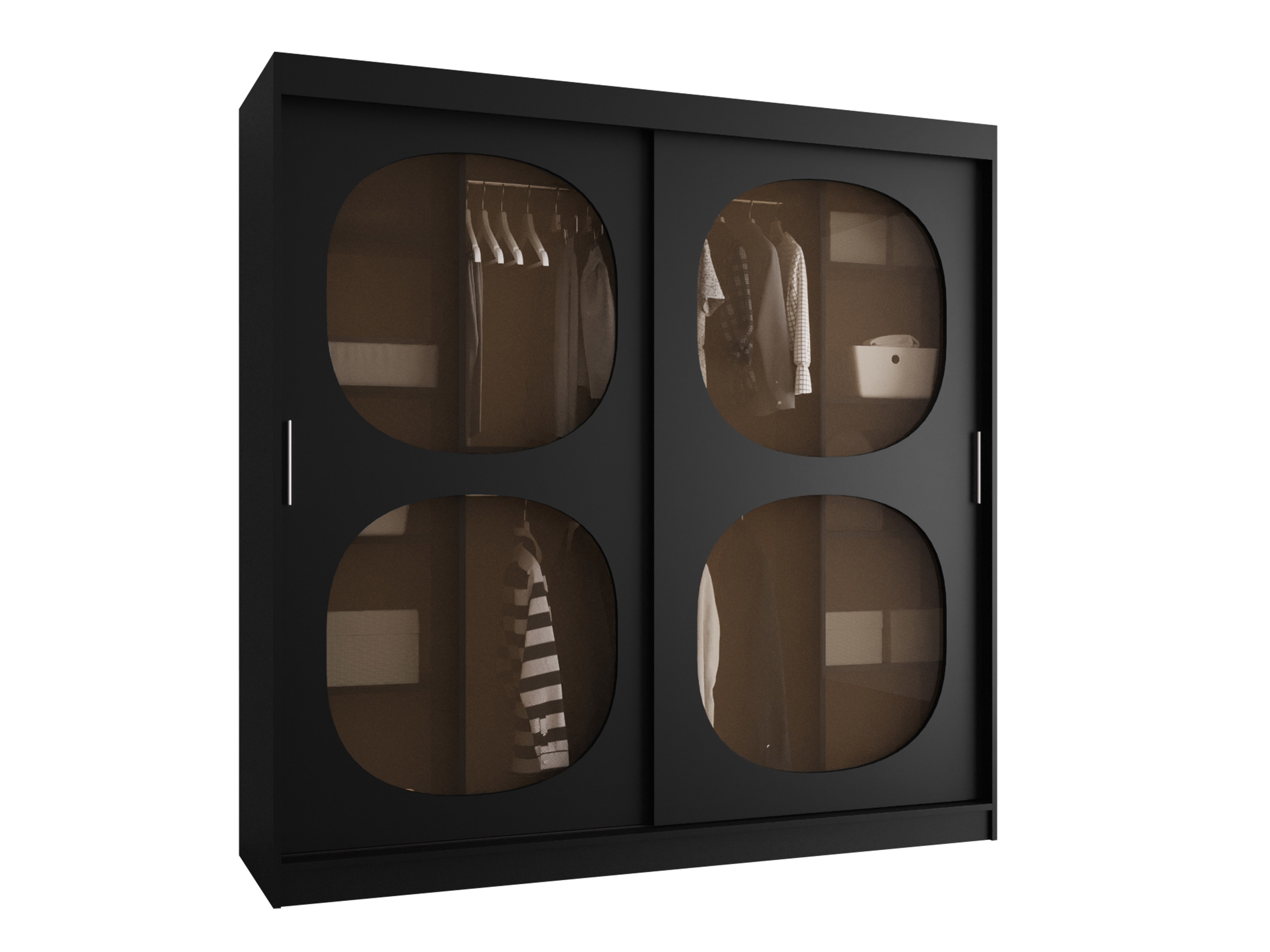 Skapis Hartford 531 (Melns)