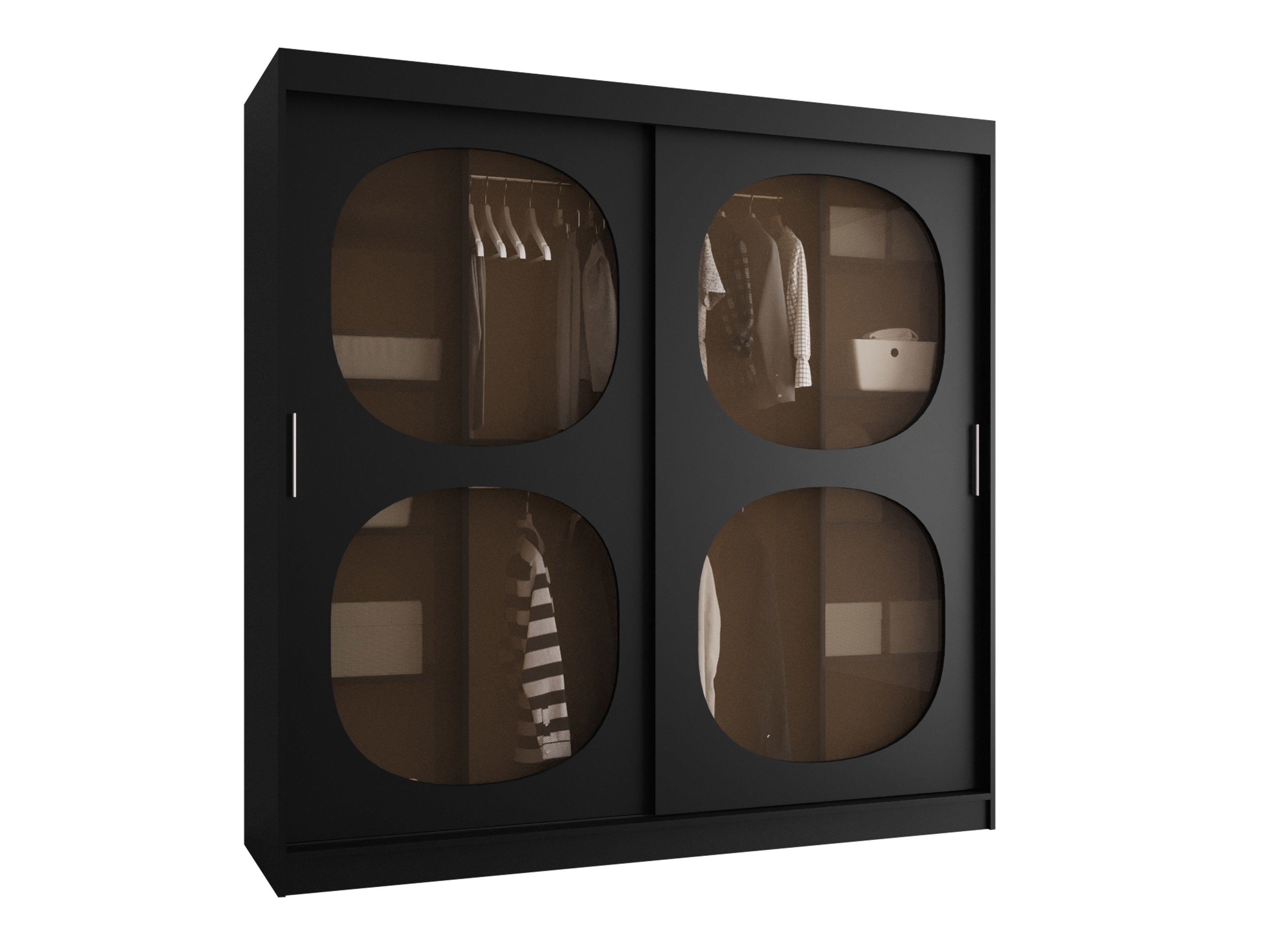 Skapis Hartford 531 (Melns)