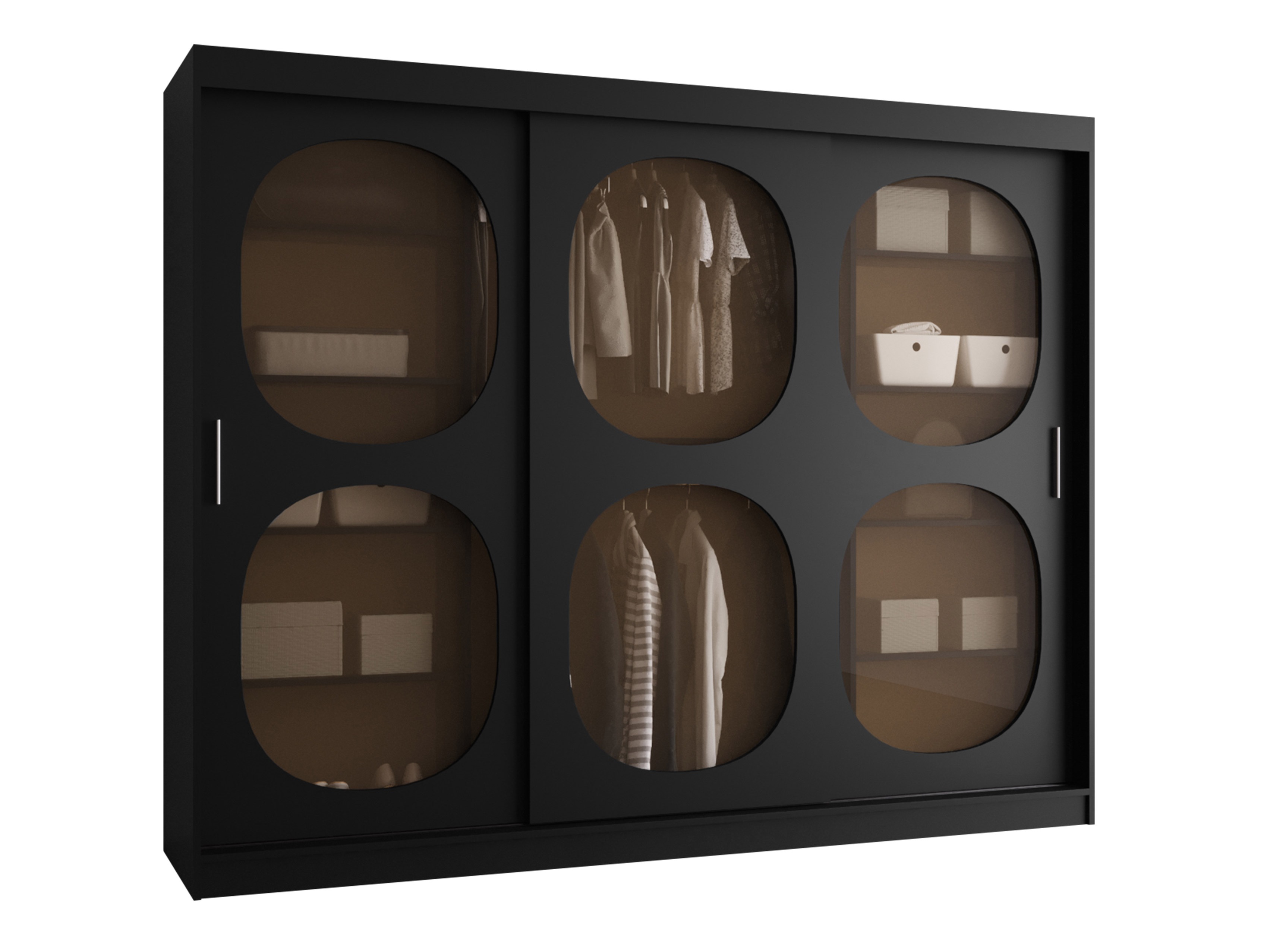 Skapis Hartford 533 (Melns)