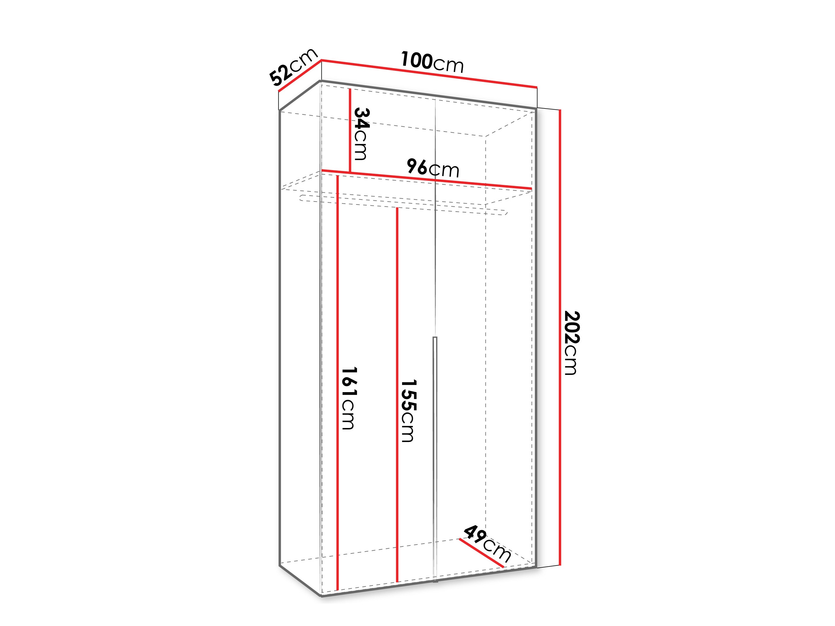 Шкаф Hartford 535 (Белый)