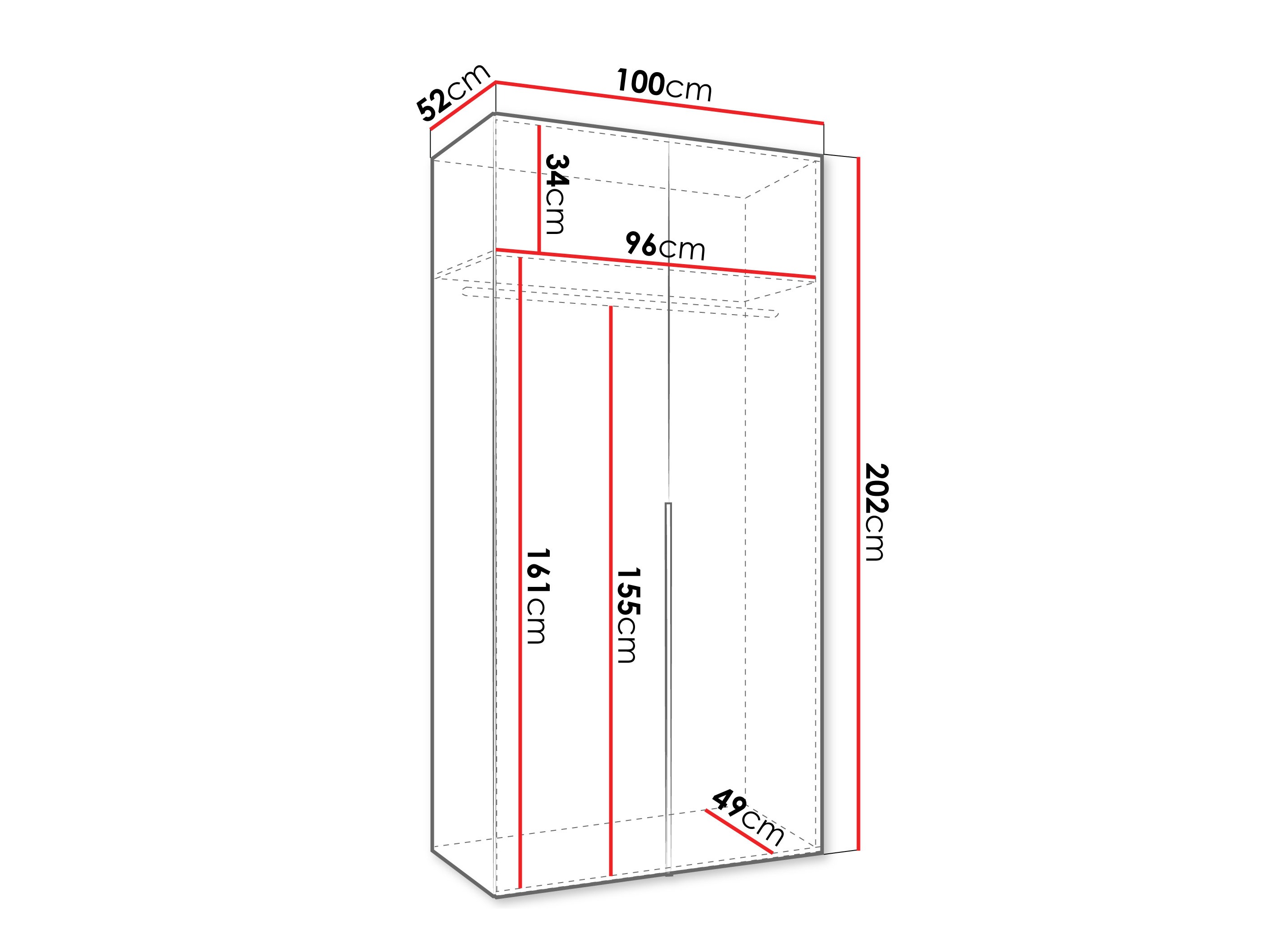 Шкаф Hartford 535 (Белый)