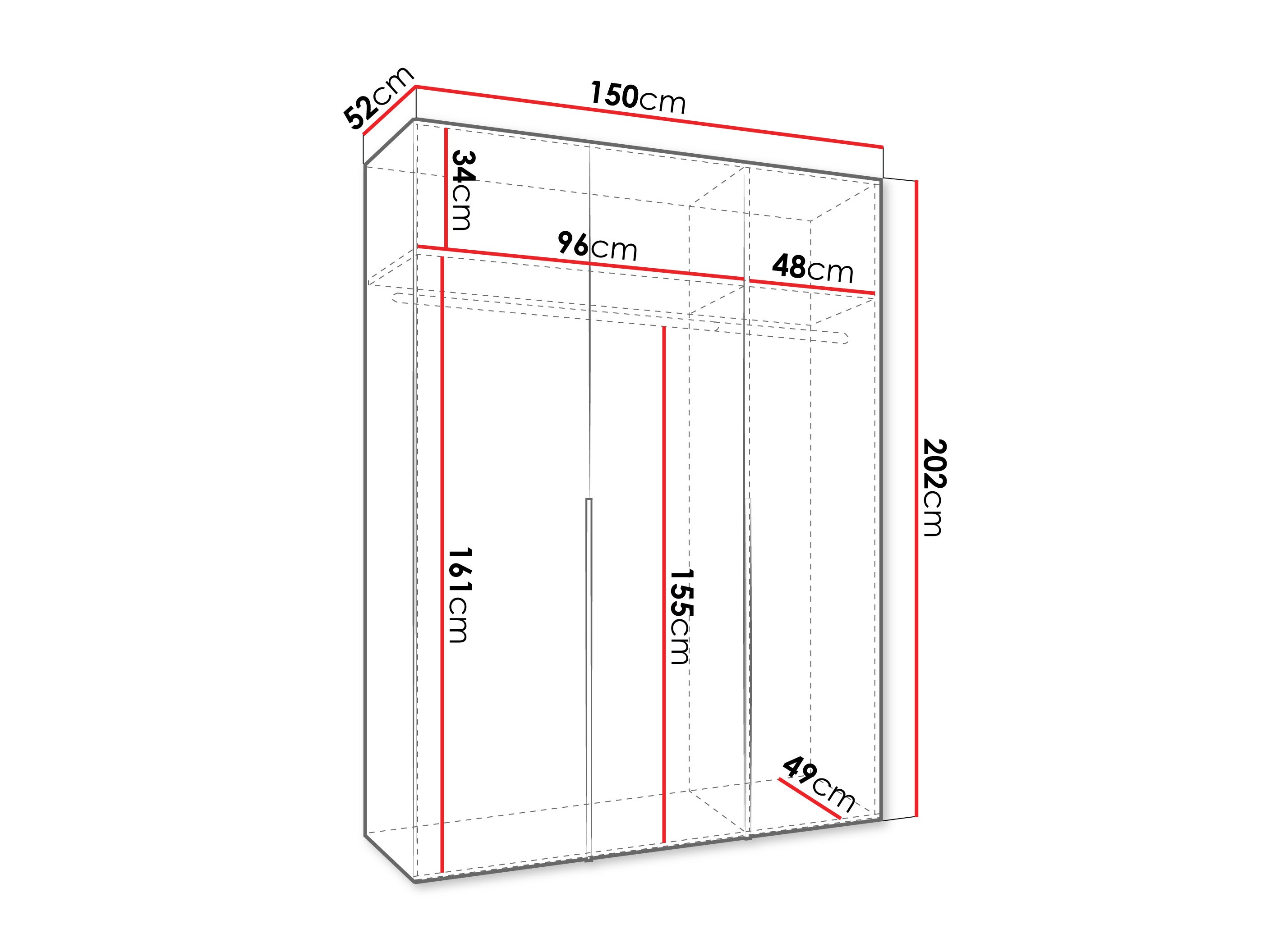 Шкаф Hartford 536 (Белый)