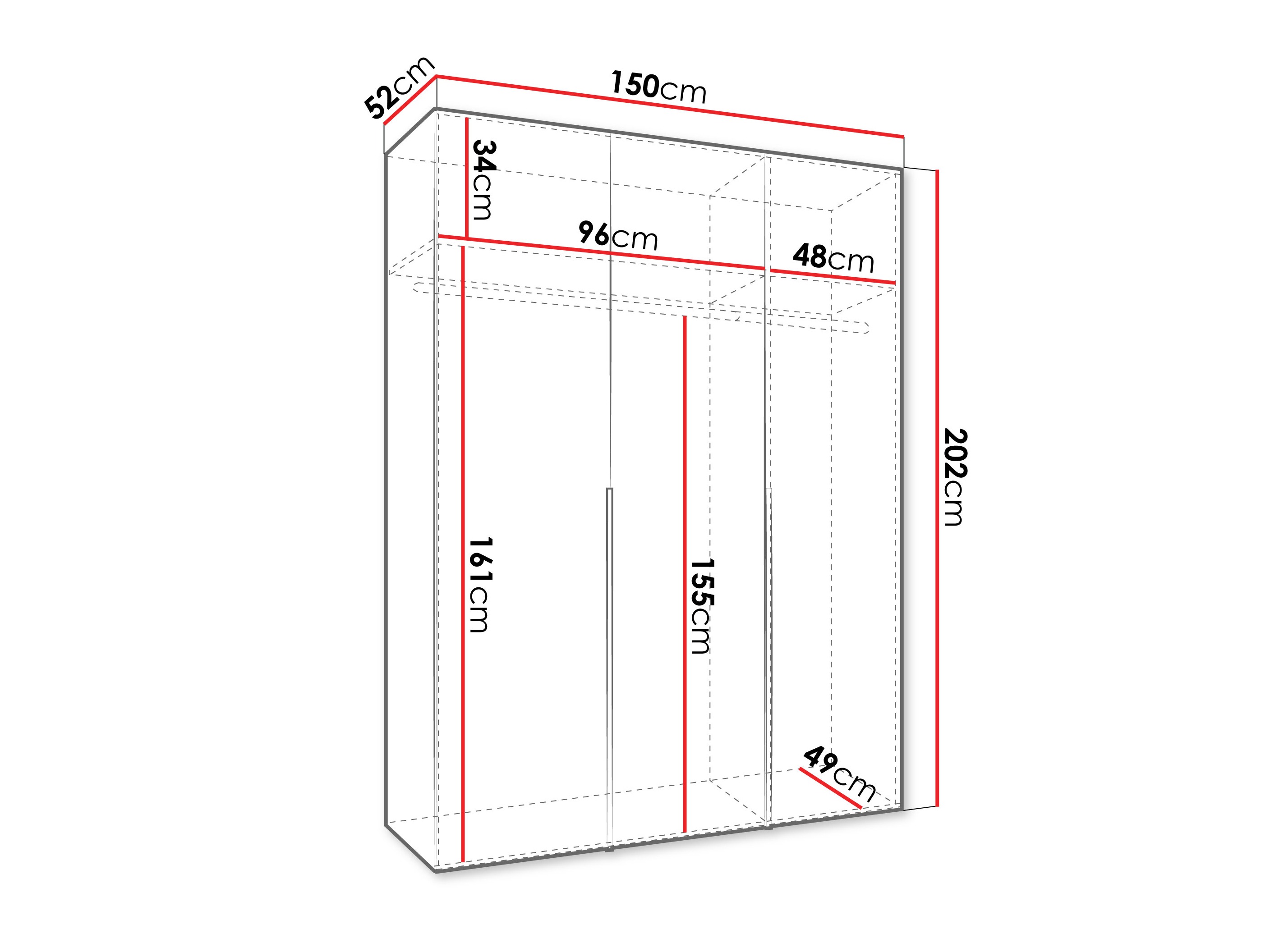 Шкаф Hartford 536 (Белый)