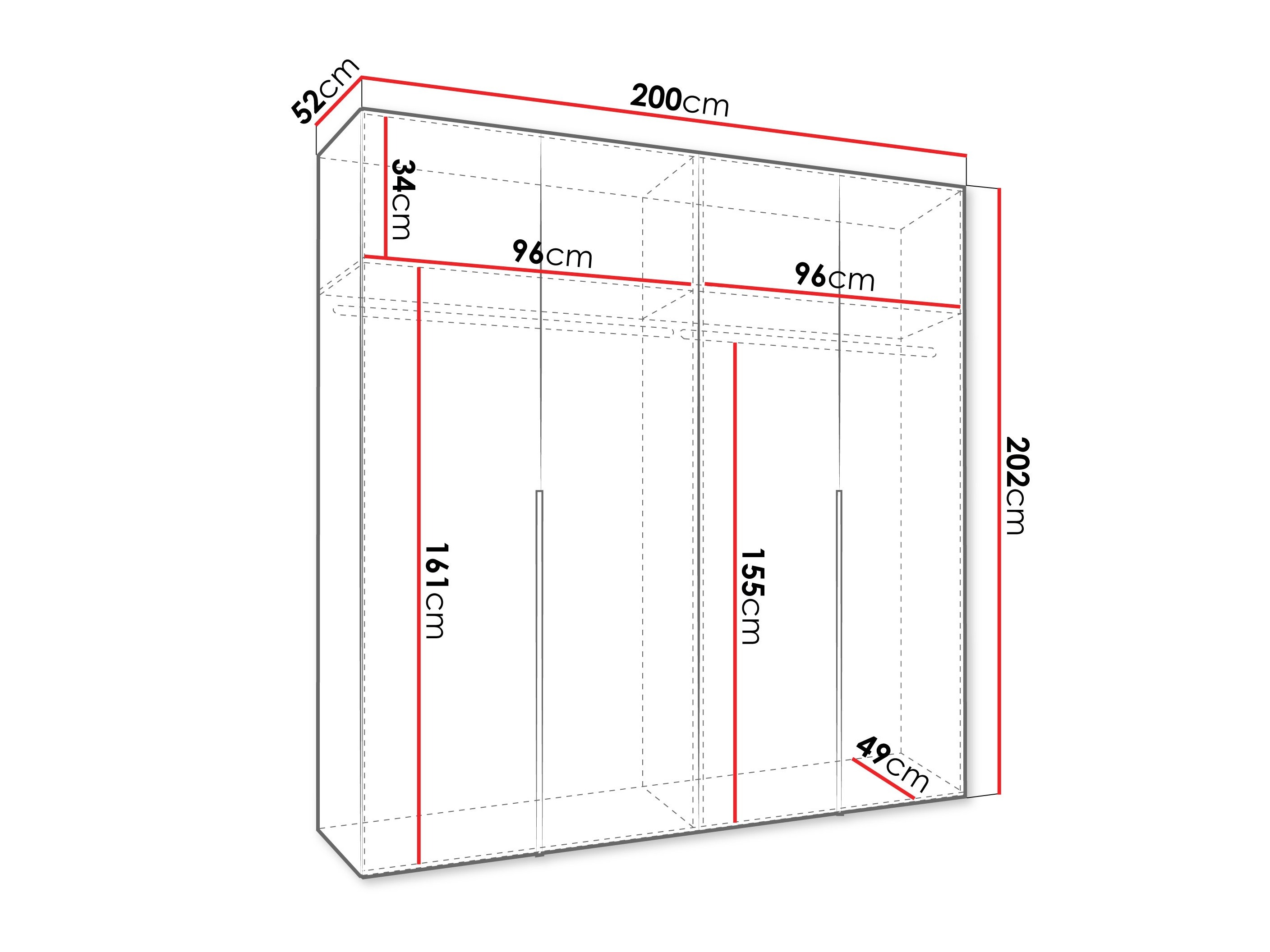 Шкаф Hartford 537 (Artisan дуб)