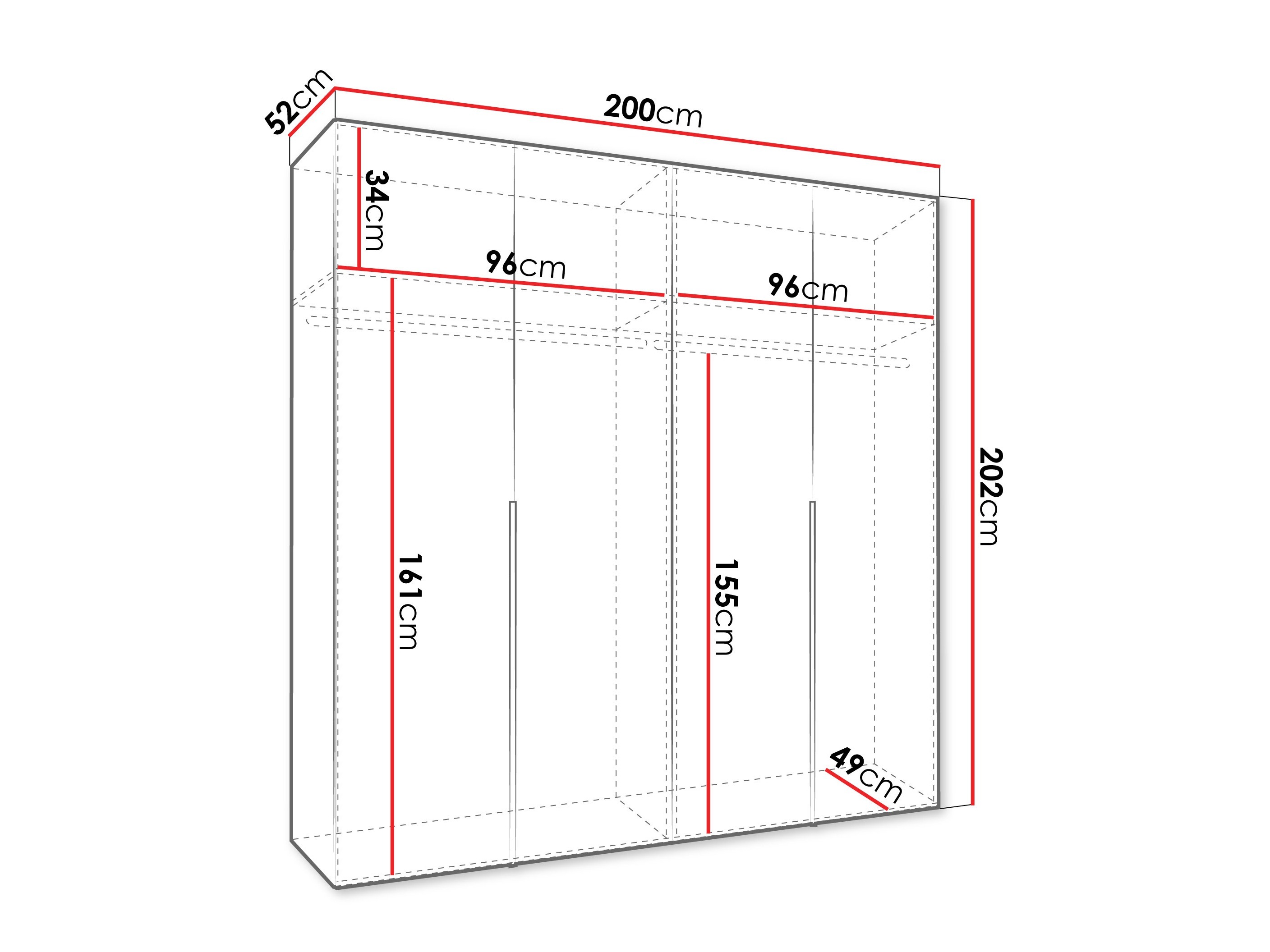 Шкаф Hartford 537 (Artisan дуб)