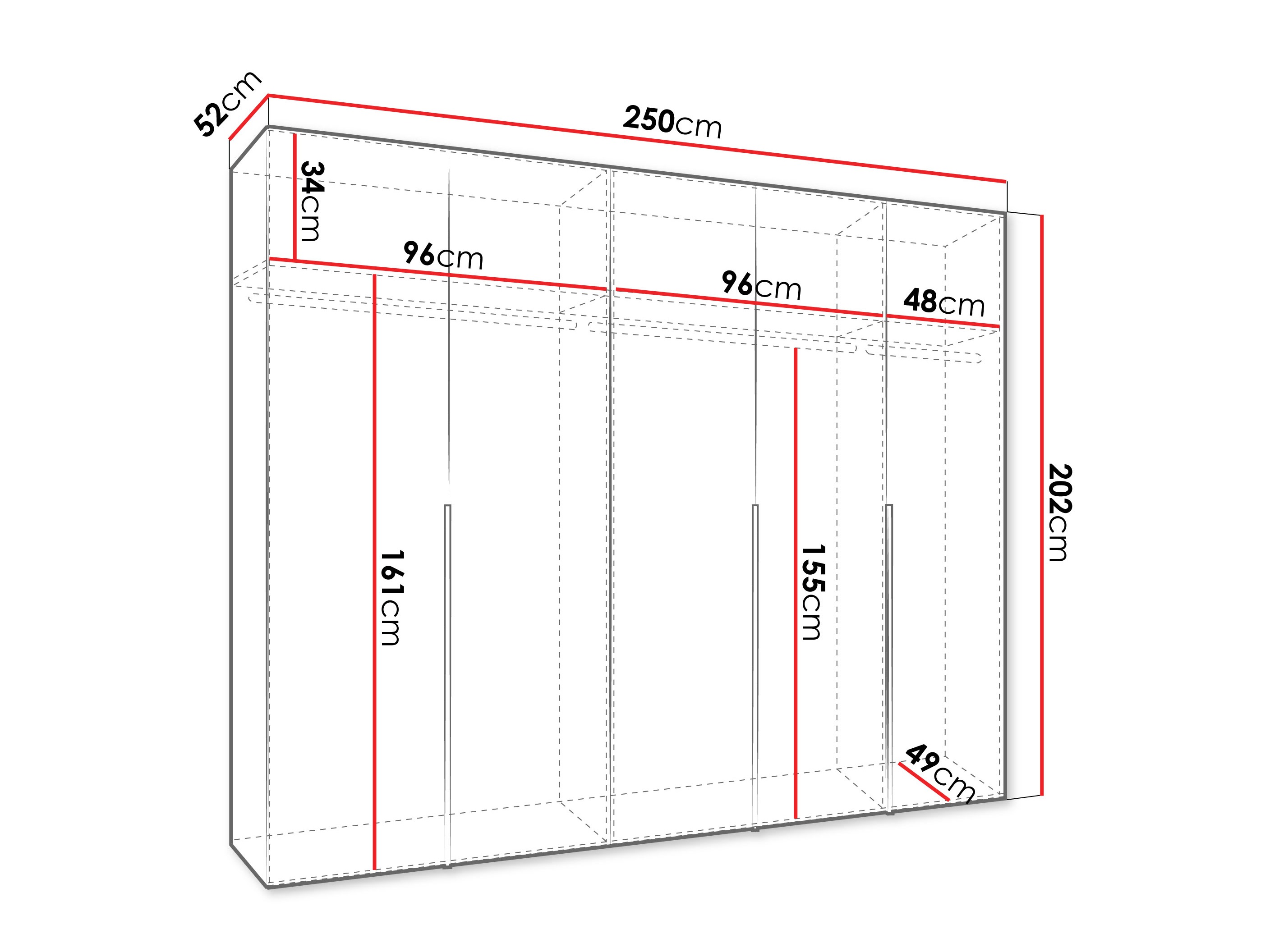 Шкаф Hartford 538 (Artisan дуб)