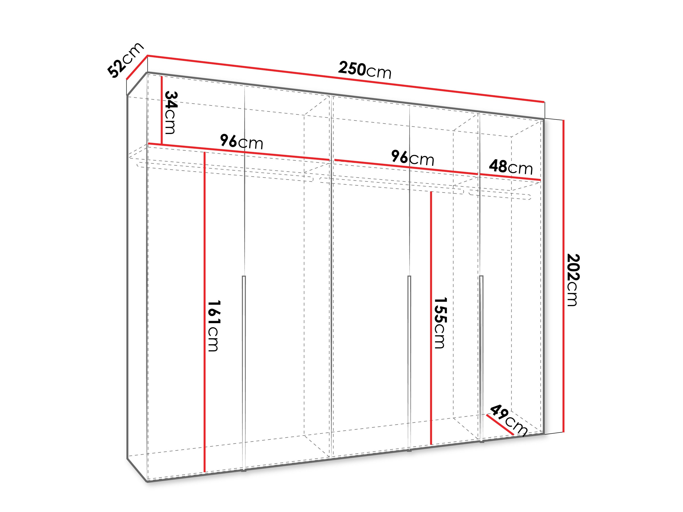 Шкаф Hartford 538 (Artisan дуб)