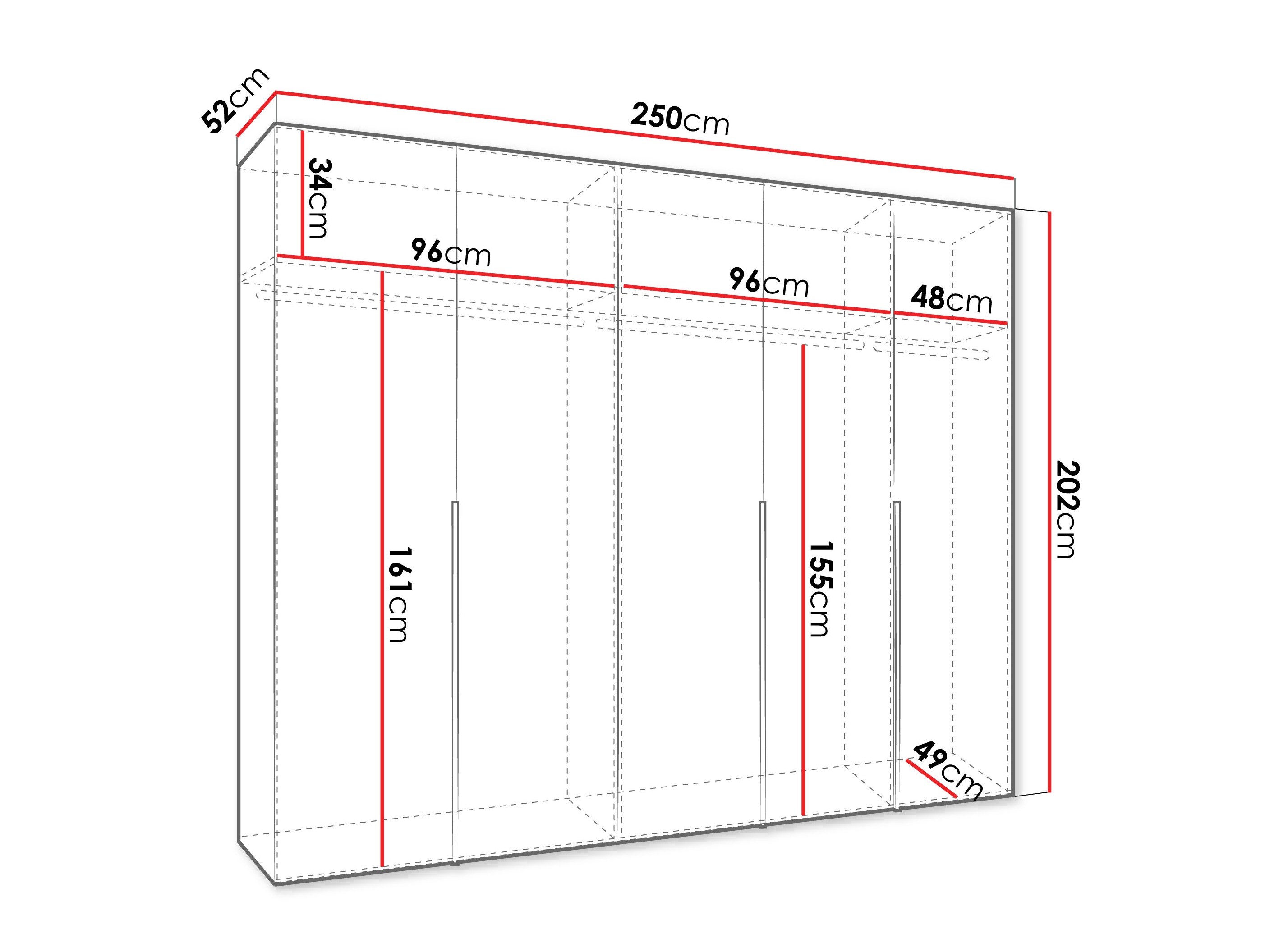 Шкаф Hartford 538 (Белый)