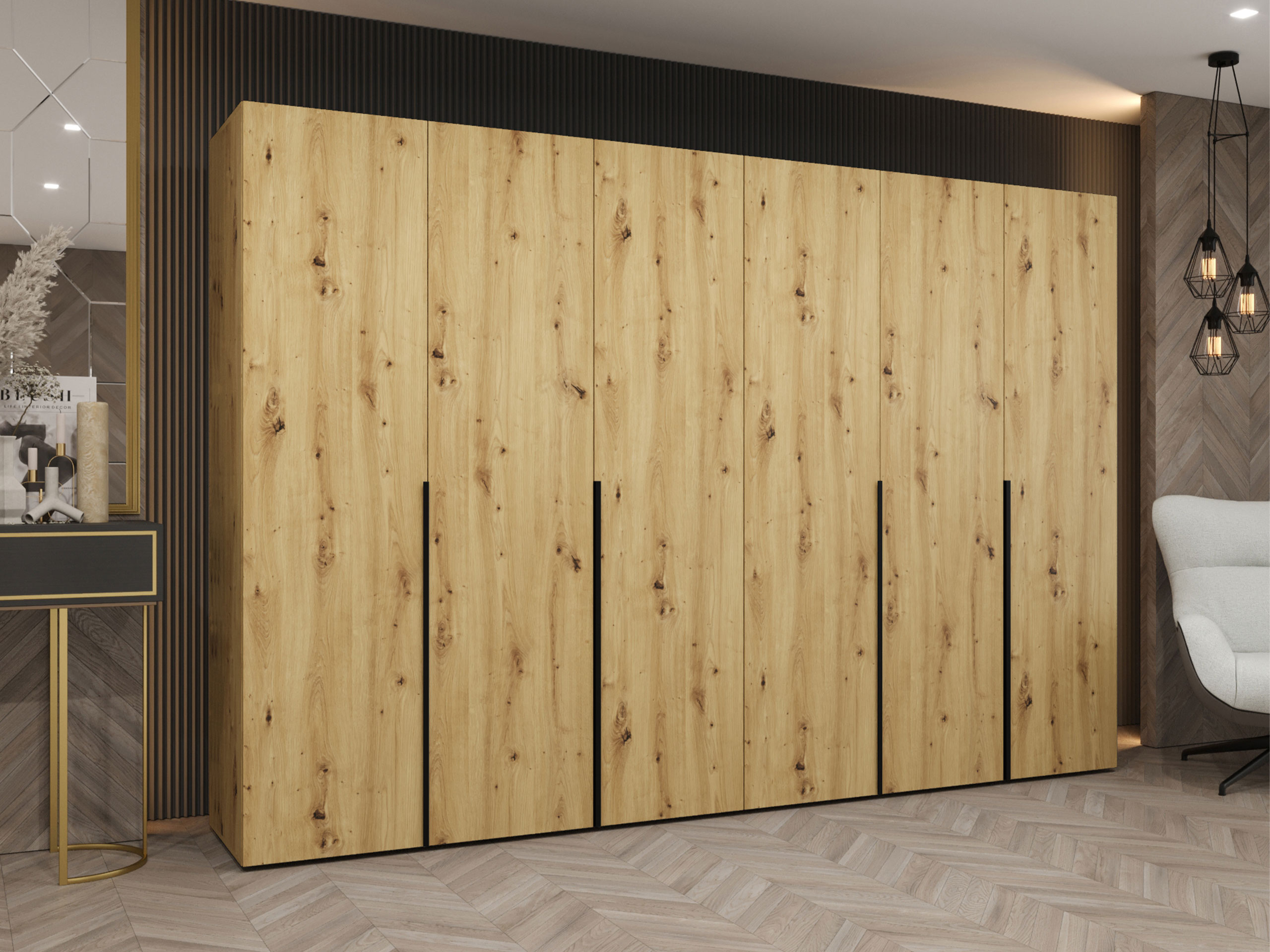 Шкаф Hartford 539 (Artisan дуб)