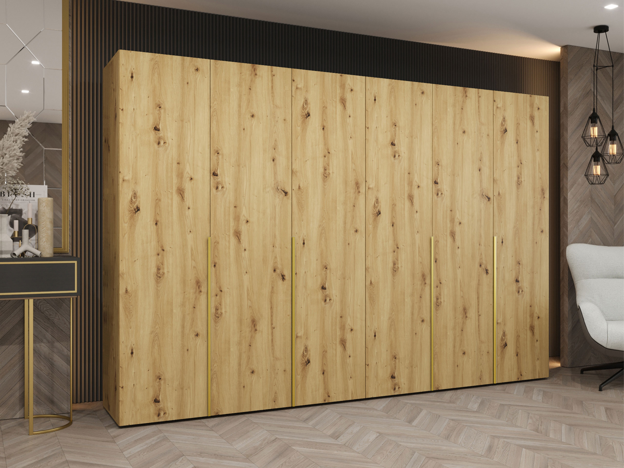 Шкаф Hartford 539 (Artisan дуб)