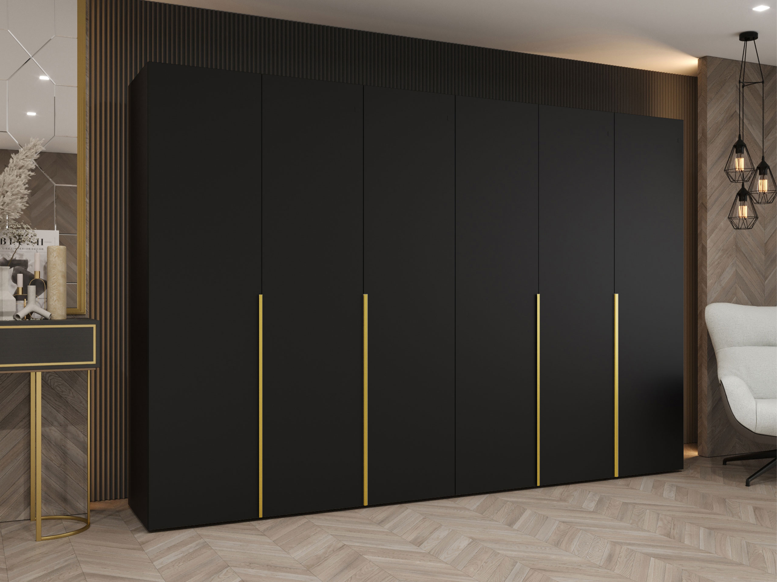 Шкаф Hartford 539 (Чёрный)