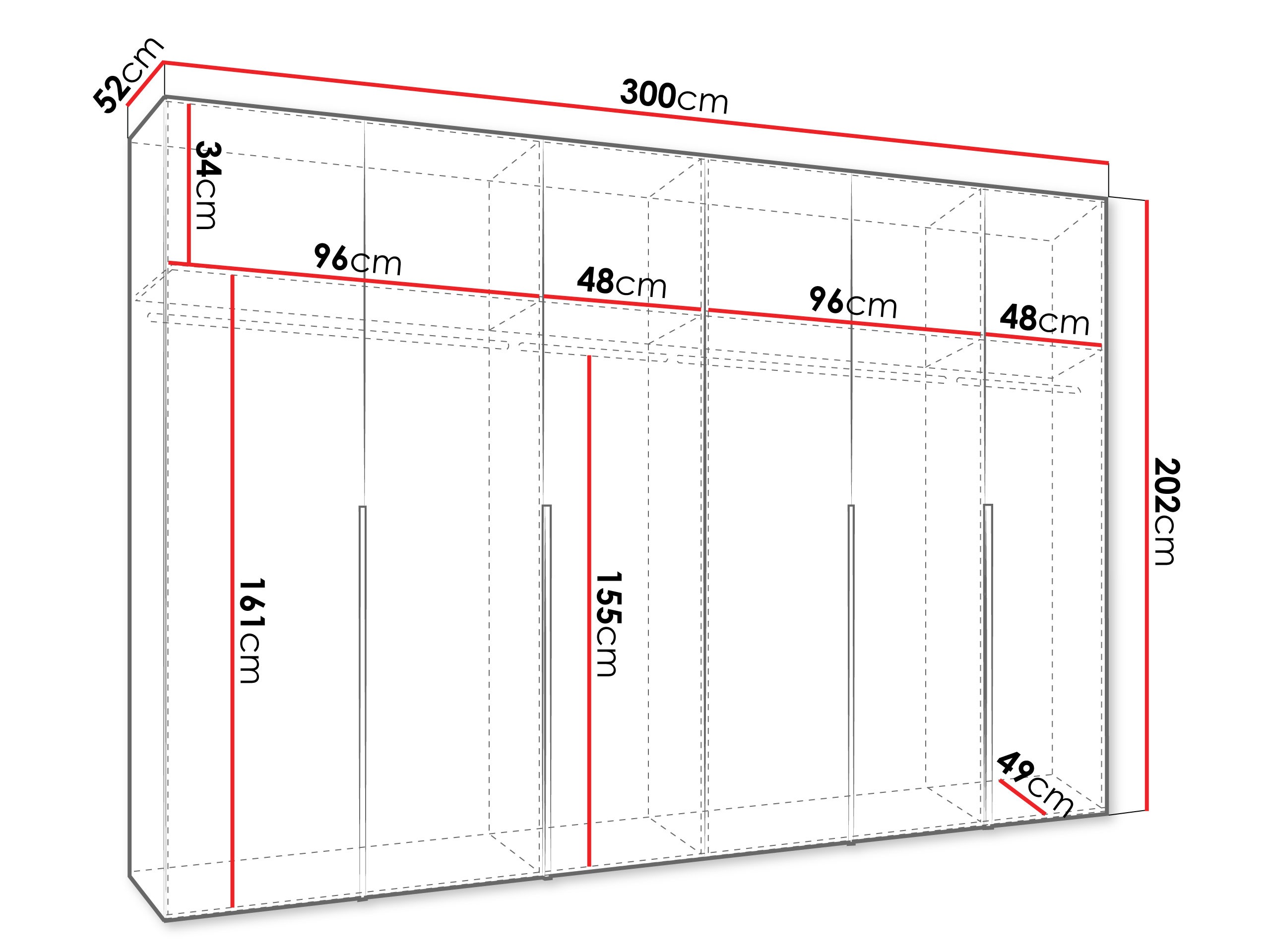 Шкаф Hartford 539 (Кашемир)
