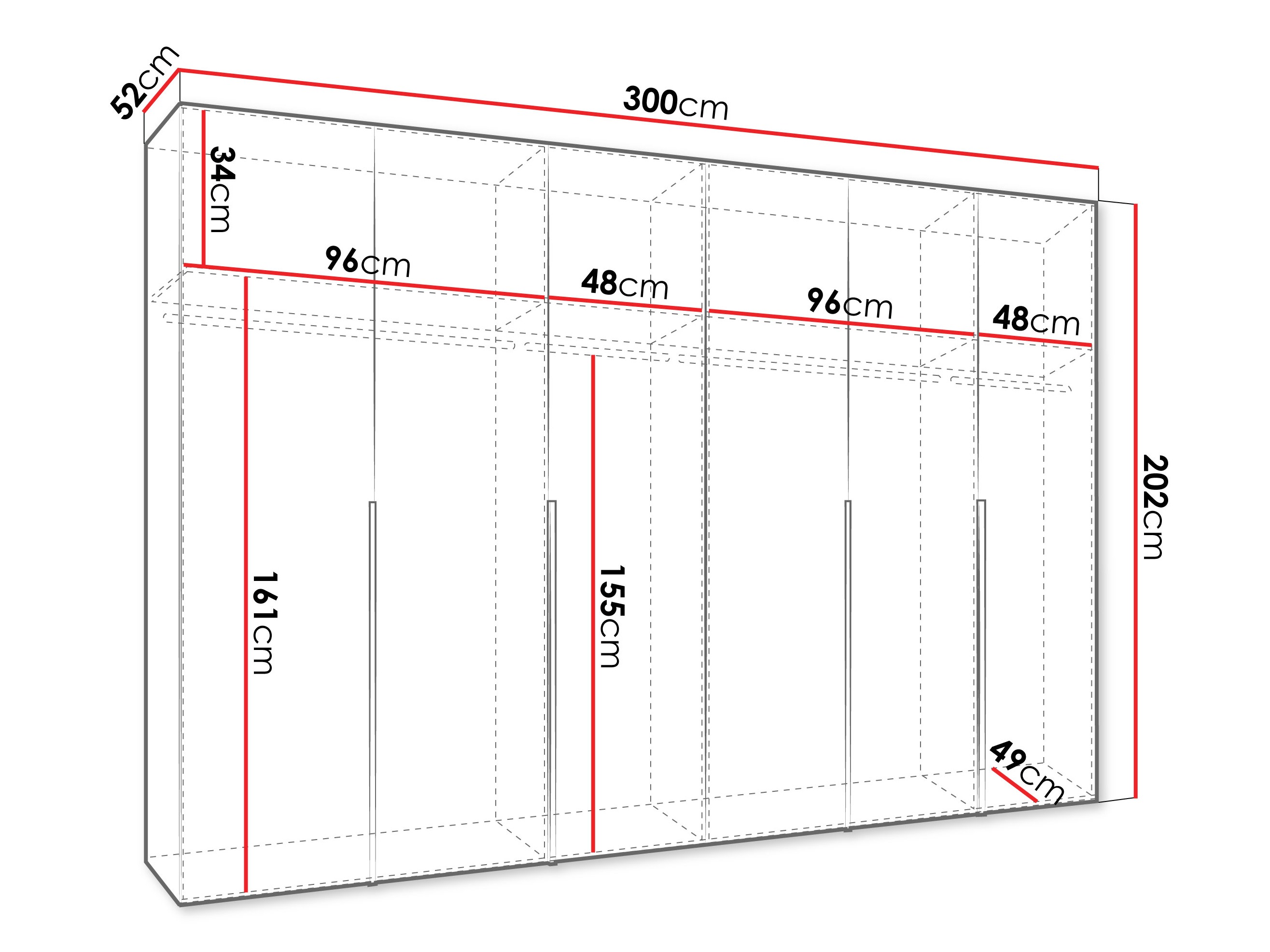 Шкаф Hartford 539 (Кашемир)