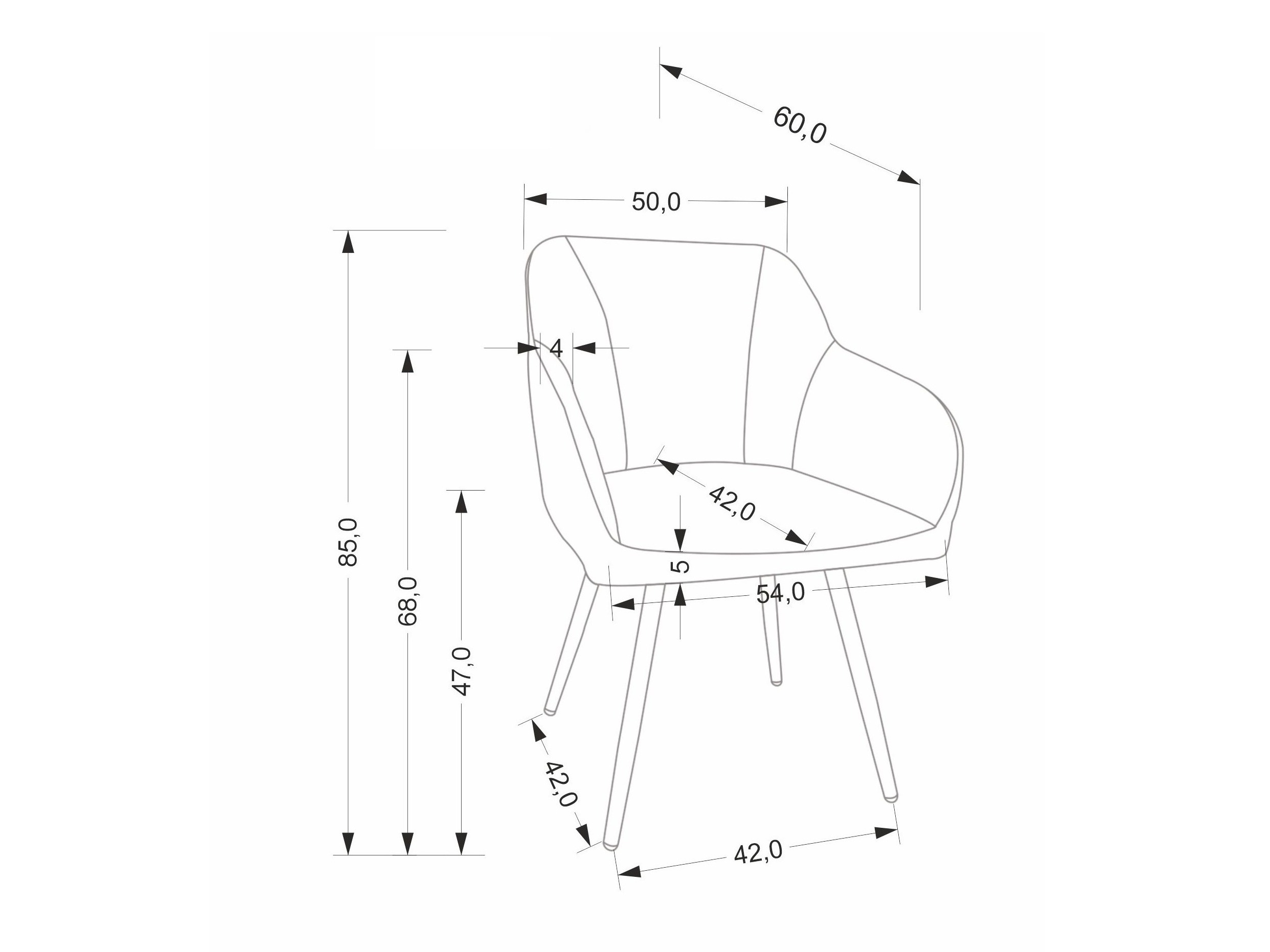 Стул Houston 2044 (Зелёный)