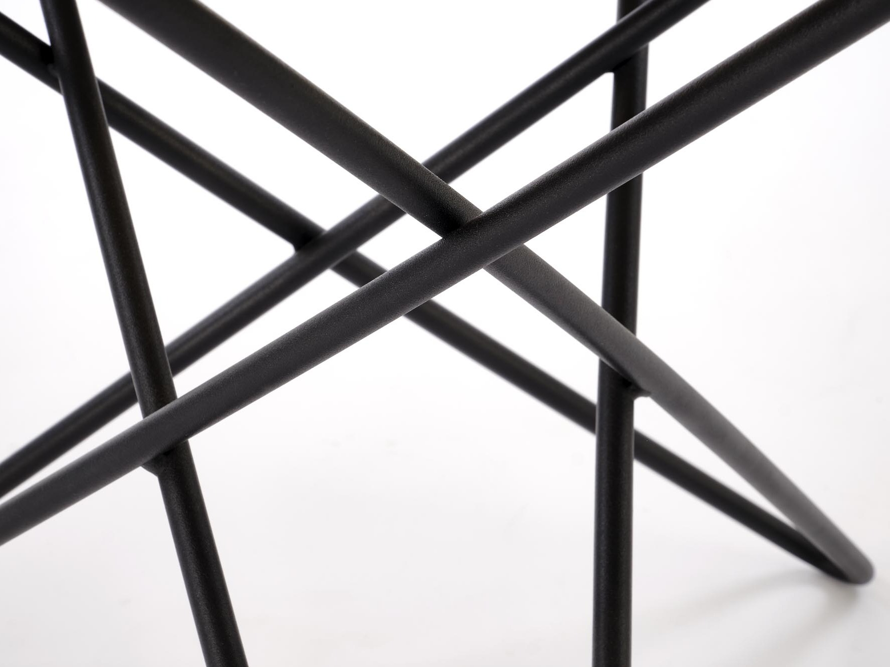 Žurnālu galdiņš Houston 2063 (Balts marmors + Melns)