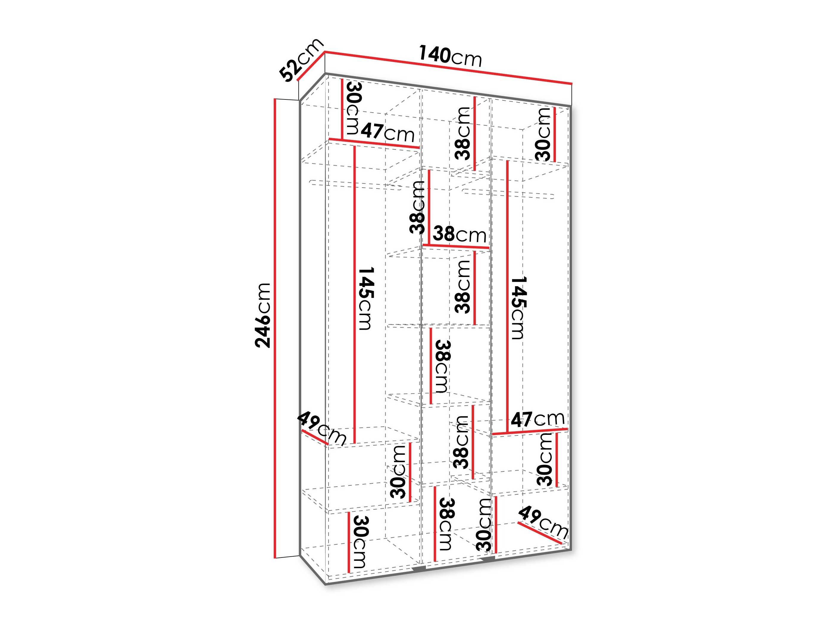 Шкаф Hartford 544 (Кашемир)