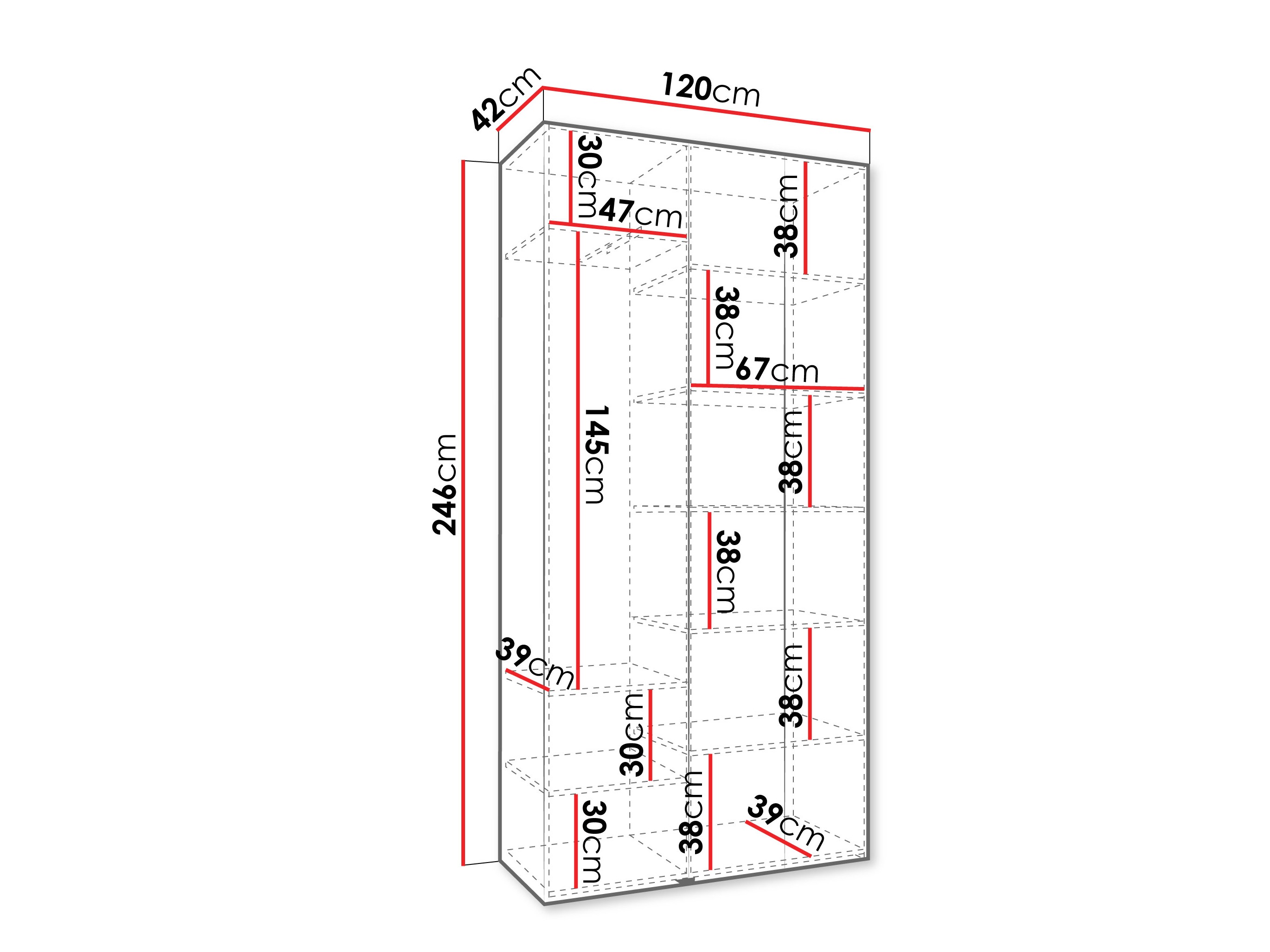 Skapis Hartford 544 (Kašmirs)