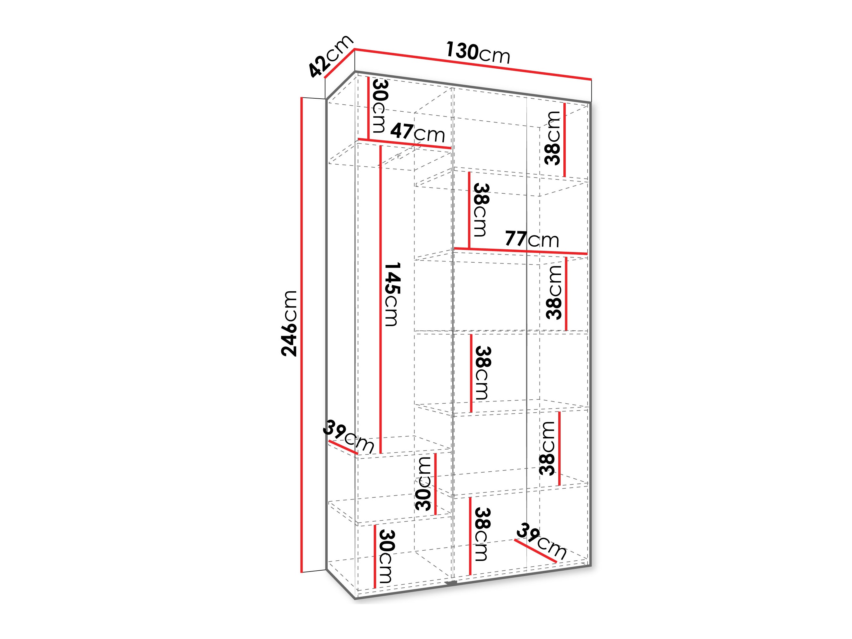 Skapis Hartford 544 (Kašmirs)