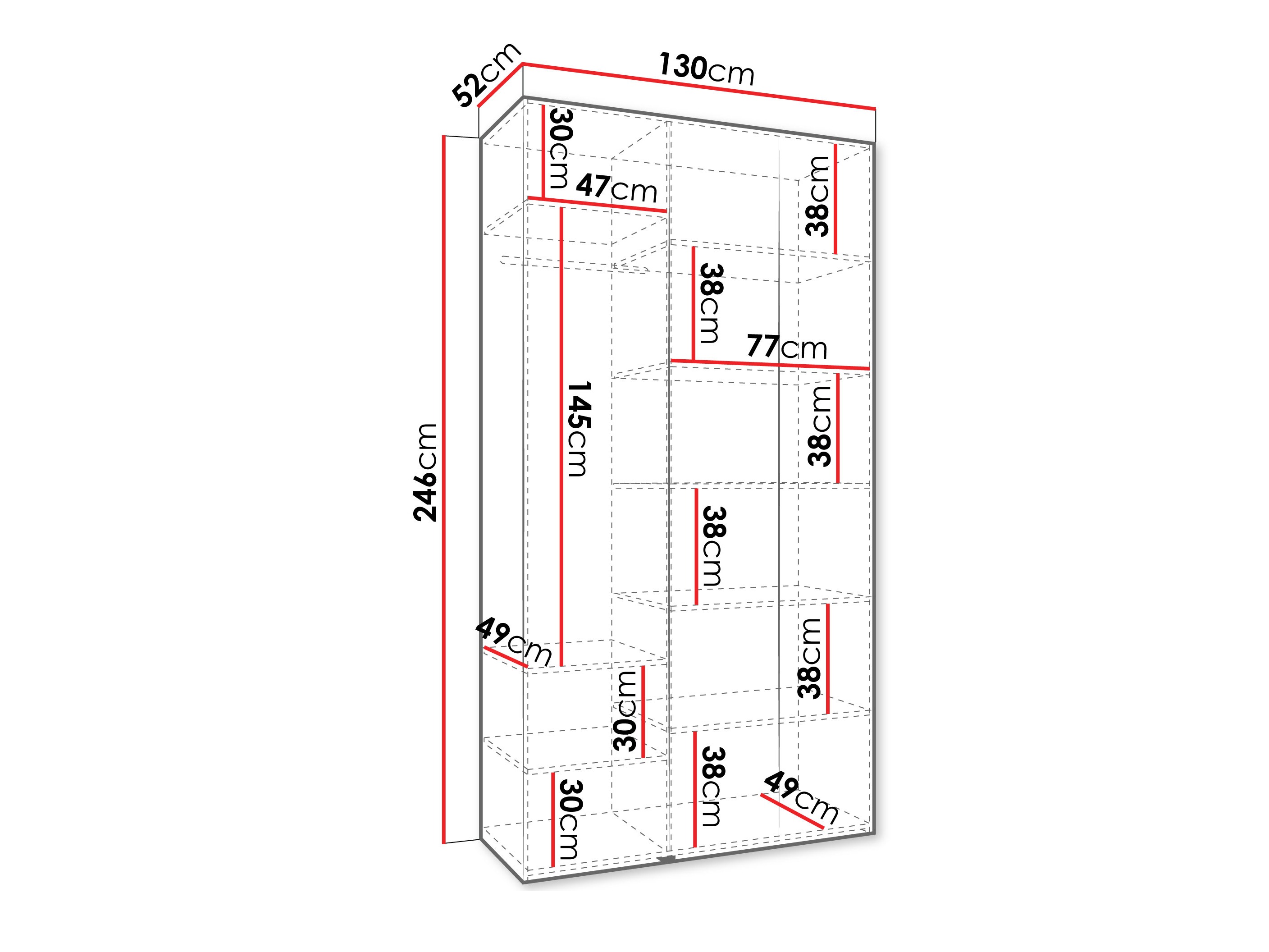 Skapis Hartford 544 (Kašmirs)