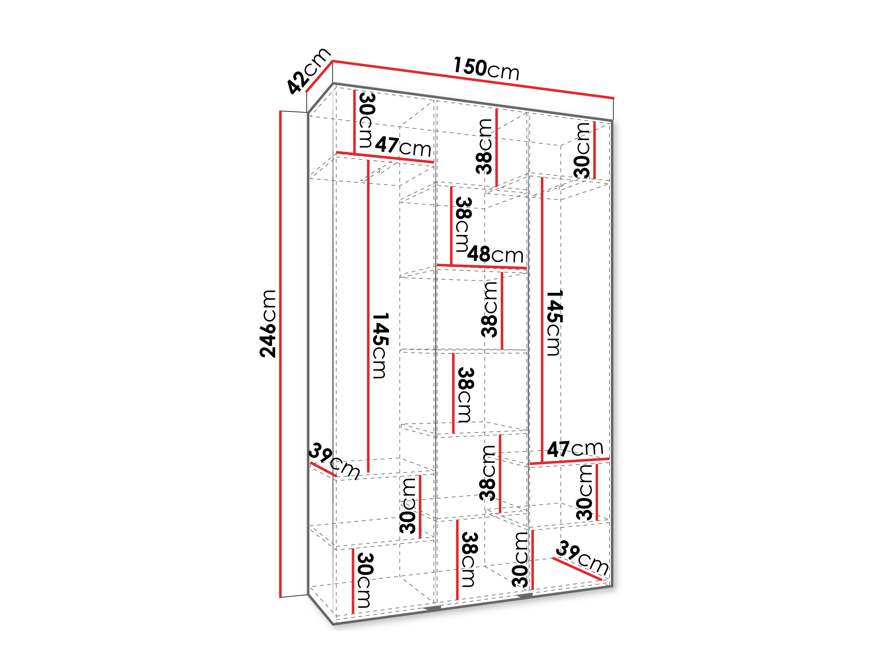 Skapis Hartford 544 (Kašmirs)