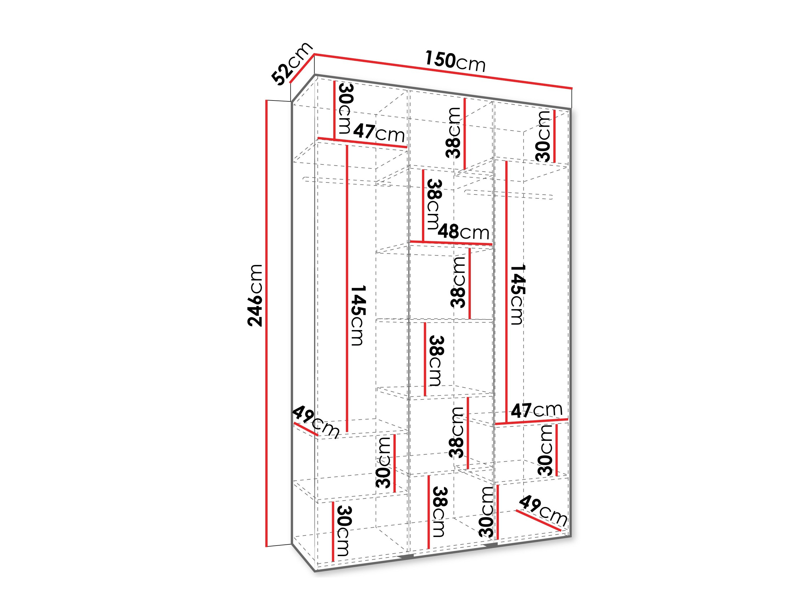 Skapis Hartford 544 (Kašmirs)
