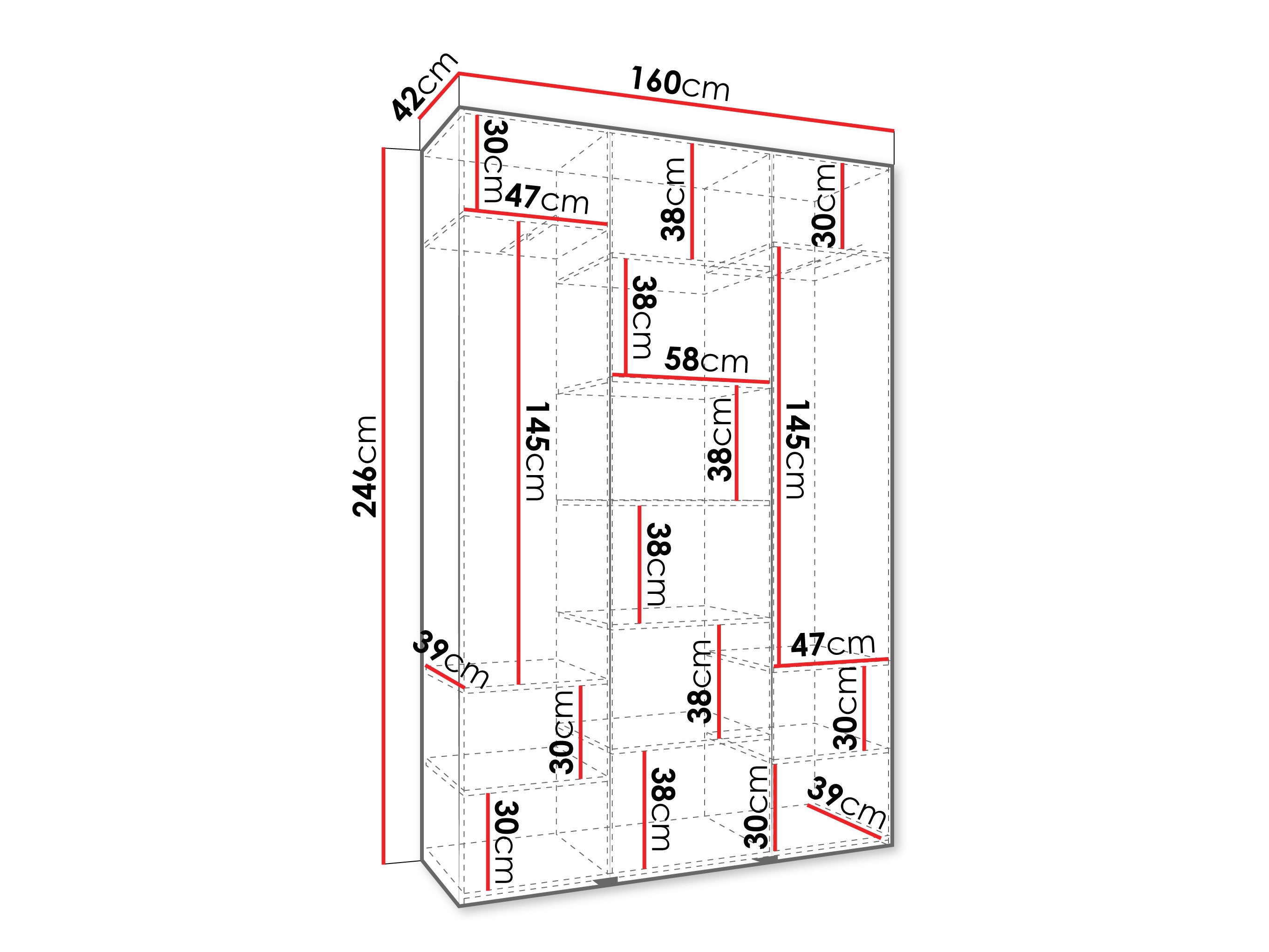 Skapis Hartford 544 (Kašmirs)