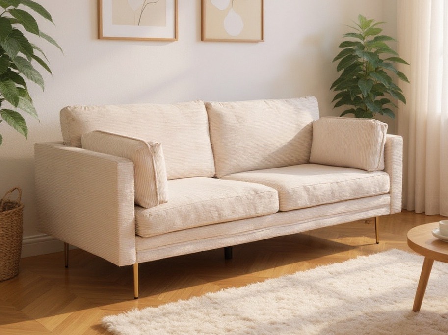 Dīvāns Dallas 2965 (Bēšs + Brūns)