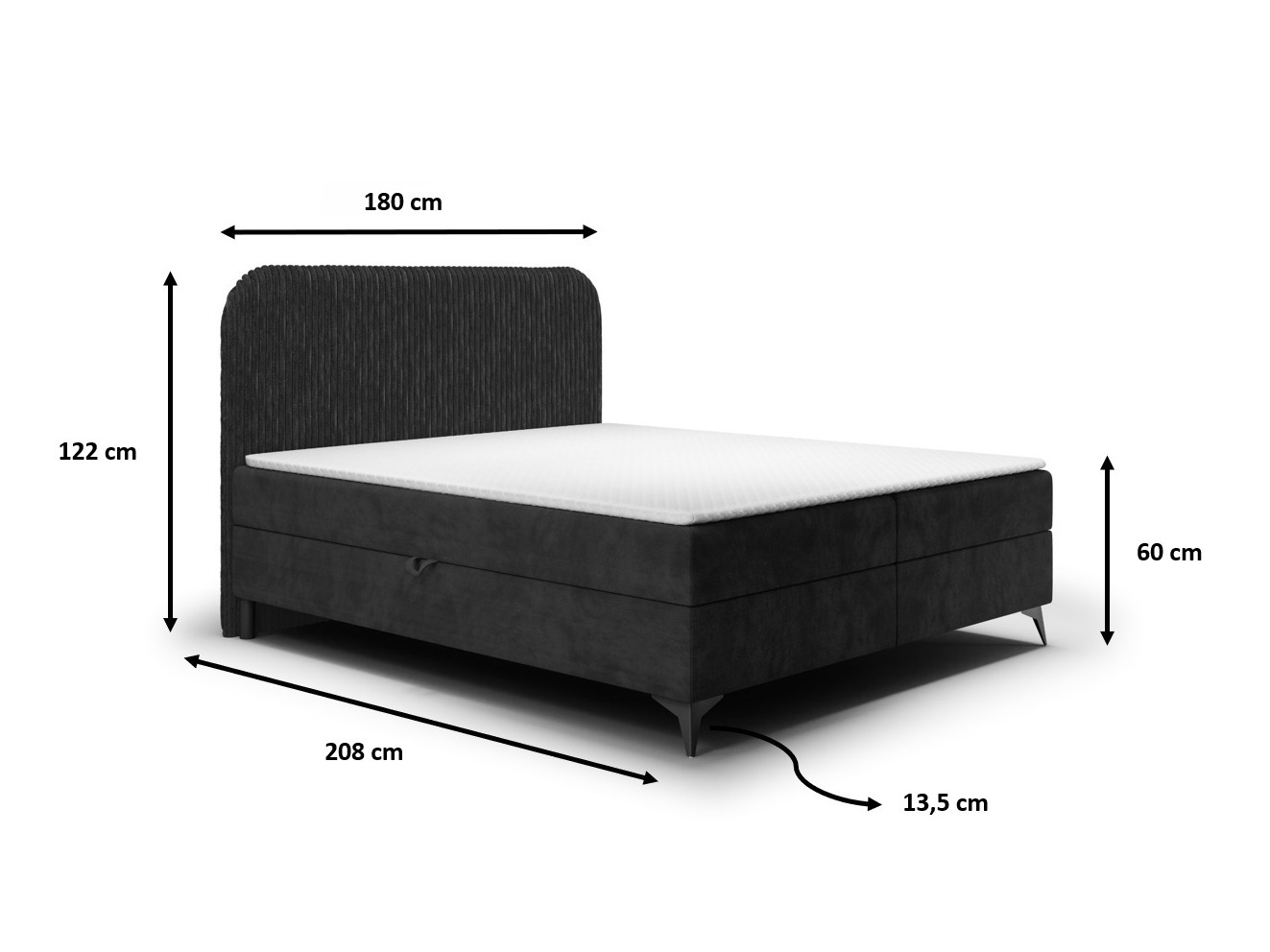 Kontinentālā gulta Franklin 173 (Tilia 03 + Manila 01)