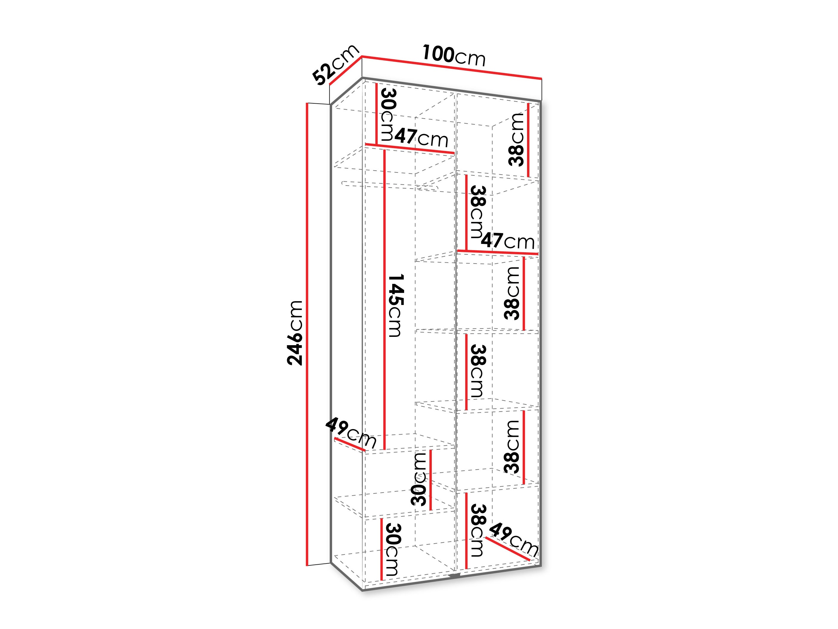 Шкаф Hartford 562 (Кашемир)