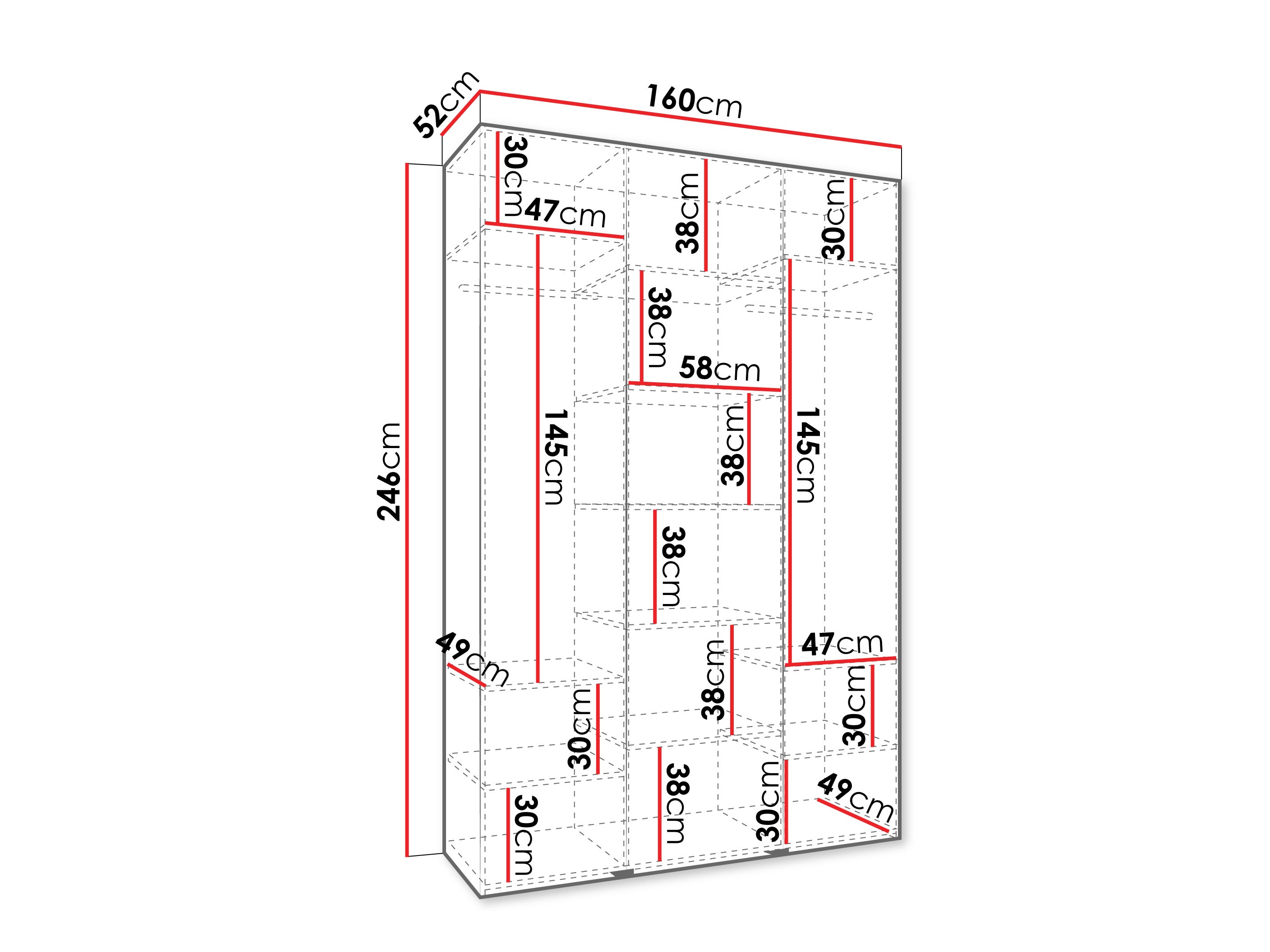 Skapis Hartford 544 (Kašmirs)