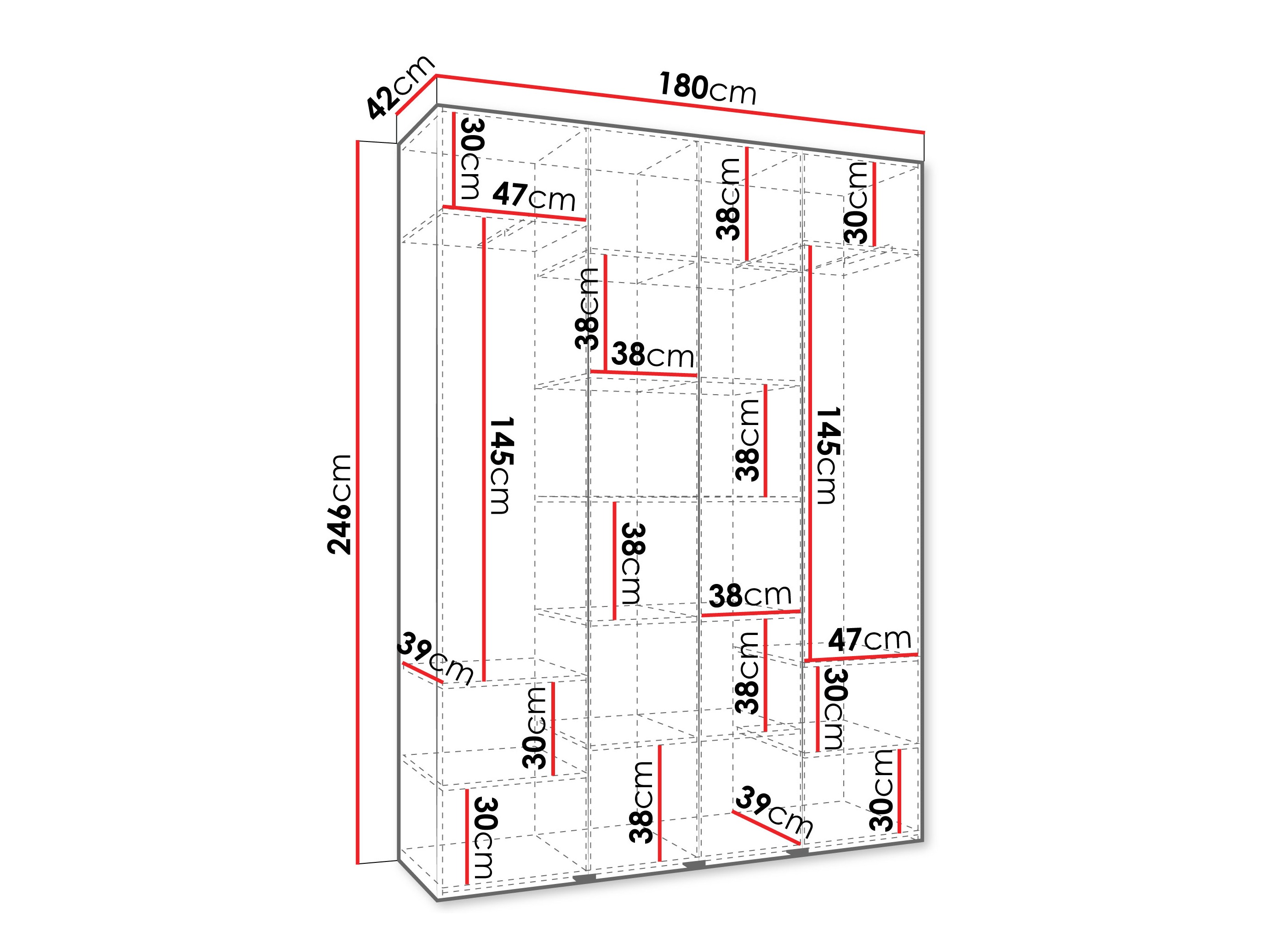Skapis Hartford 554 (Kašmirs)