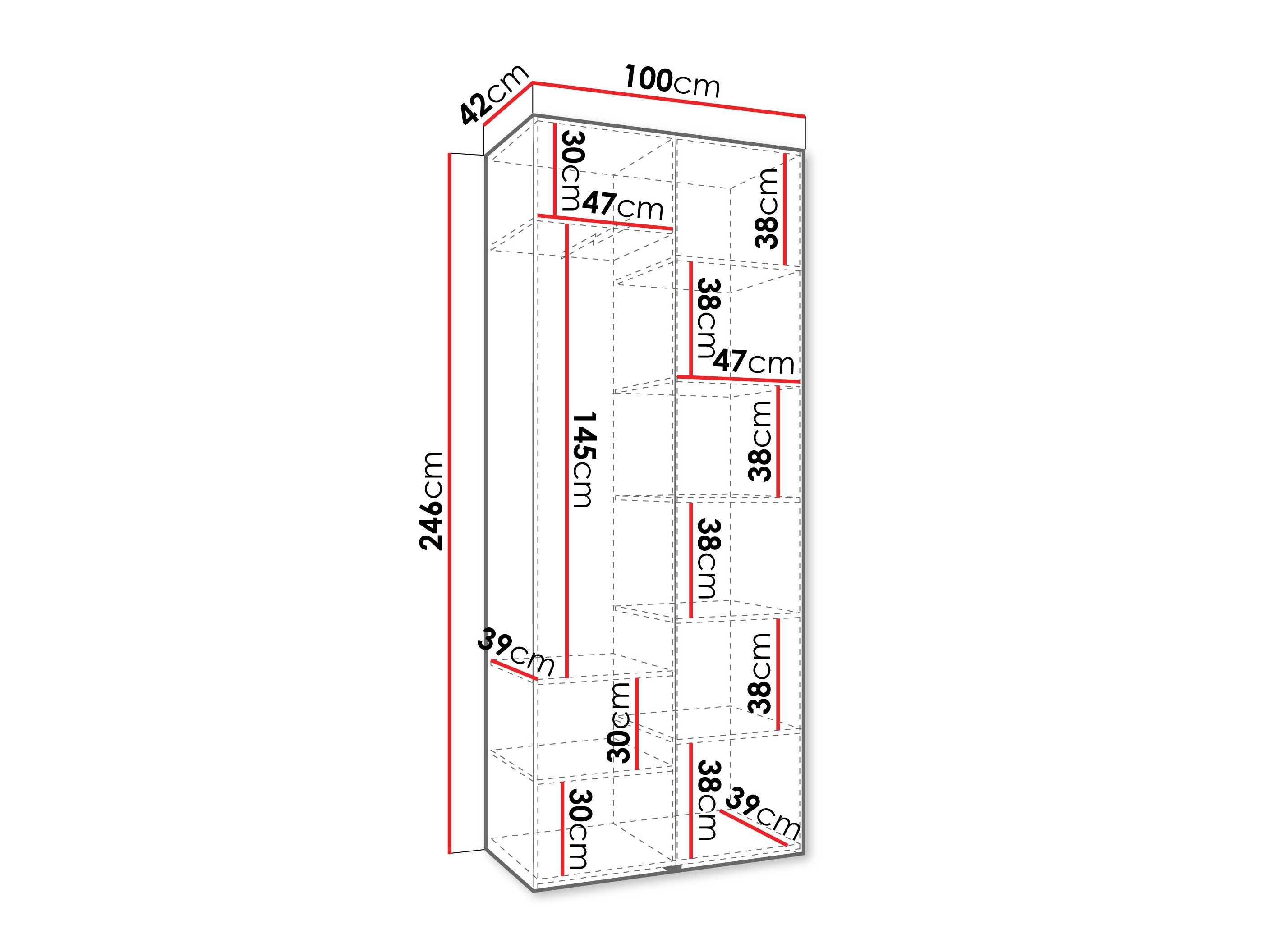 Skapis Hartford 562 (Kašmirs)