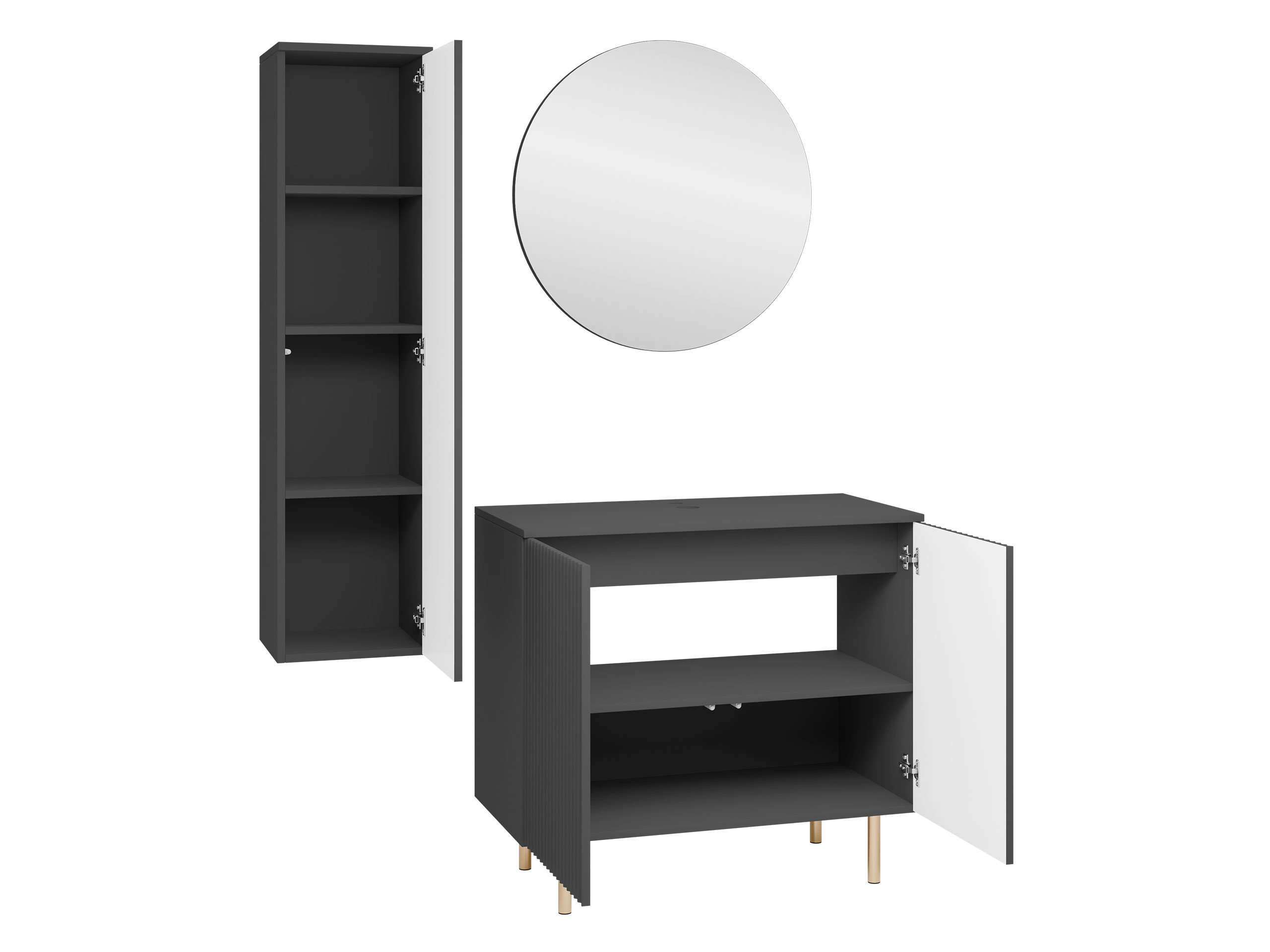 Vannas komplekts Virdomi 110 (Melns)