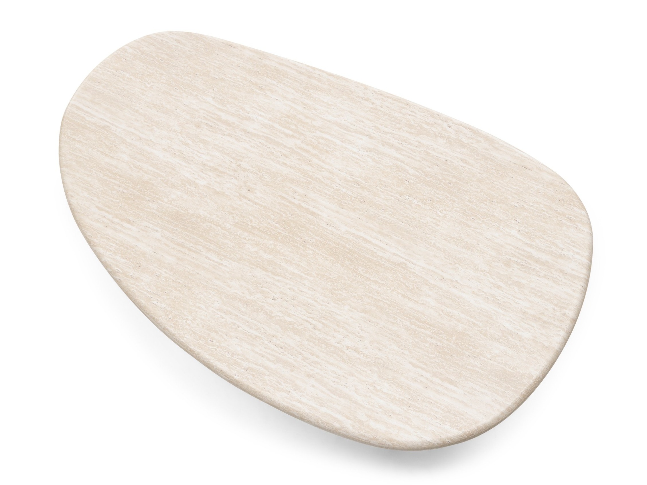 Žurnālu galdiņš Burleson 476 (Gaišs Travertine)