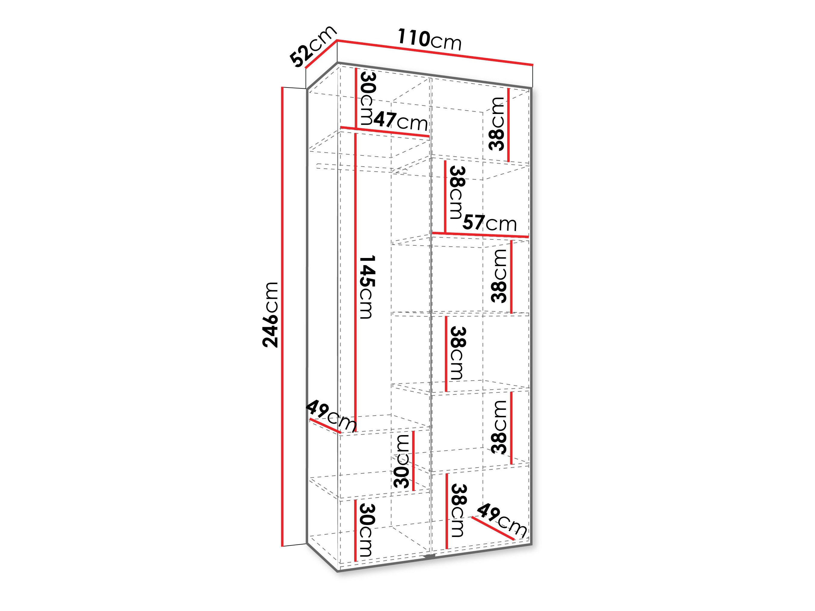 Шкаф Hartford 562 (Кашемир)