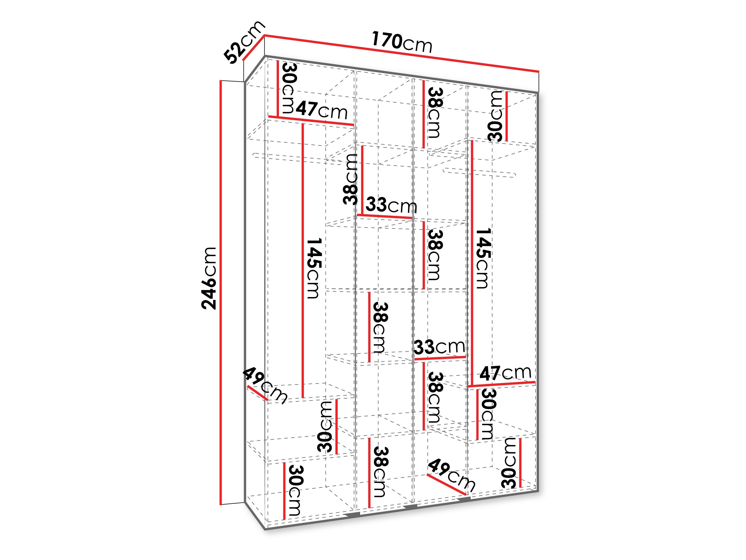 Шкаф Hartford 564 (Кашемир)