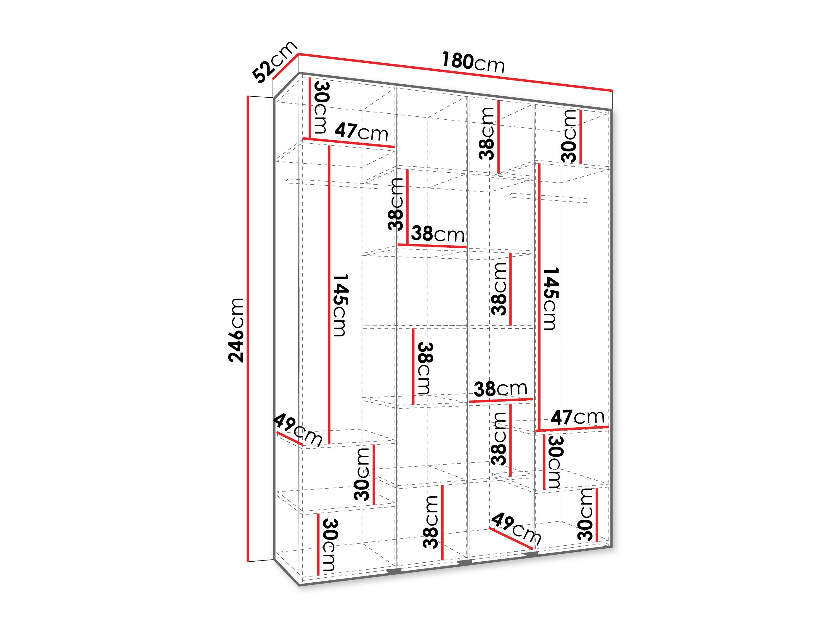 Шкаф Hartford 564 (Кашемир)
