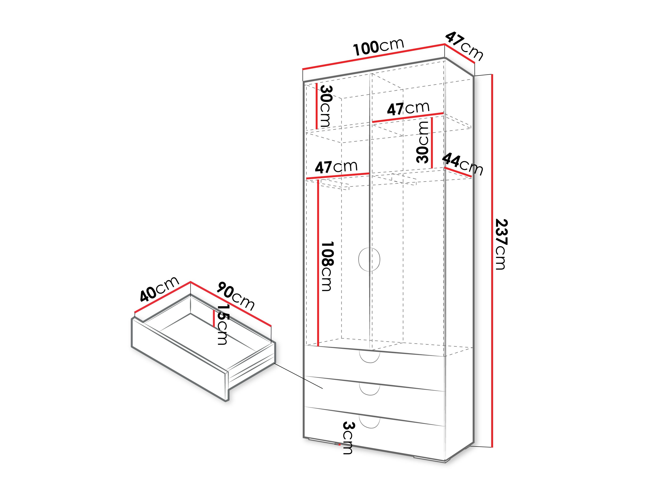 Шкаф Hartford 565 (Кашемир)
