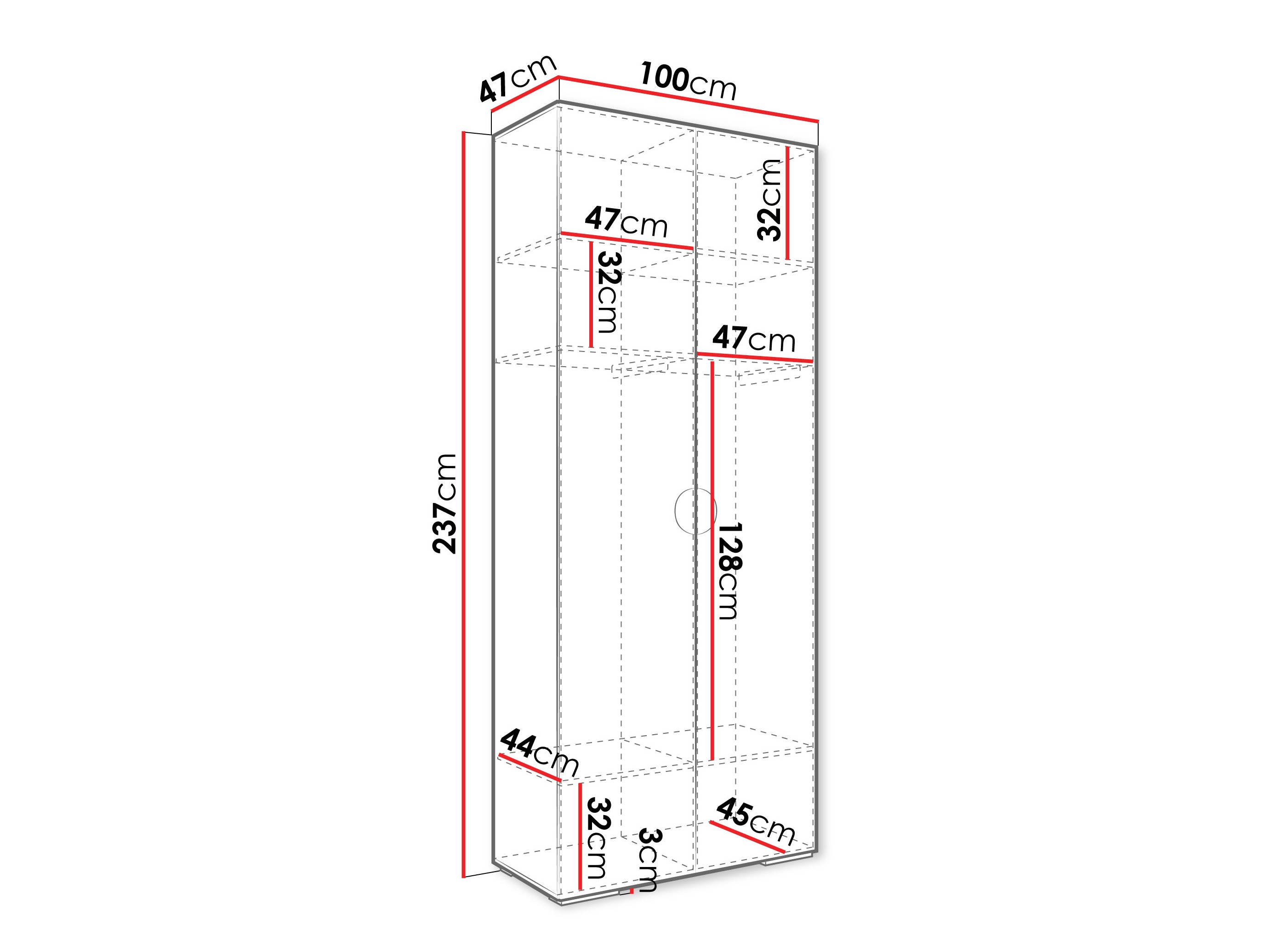 Шкаф Hartford 566 (Кашемир)