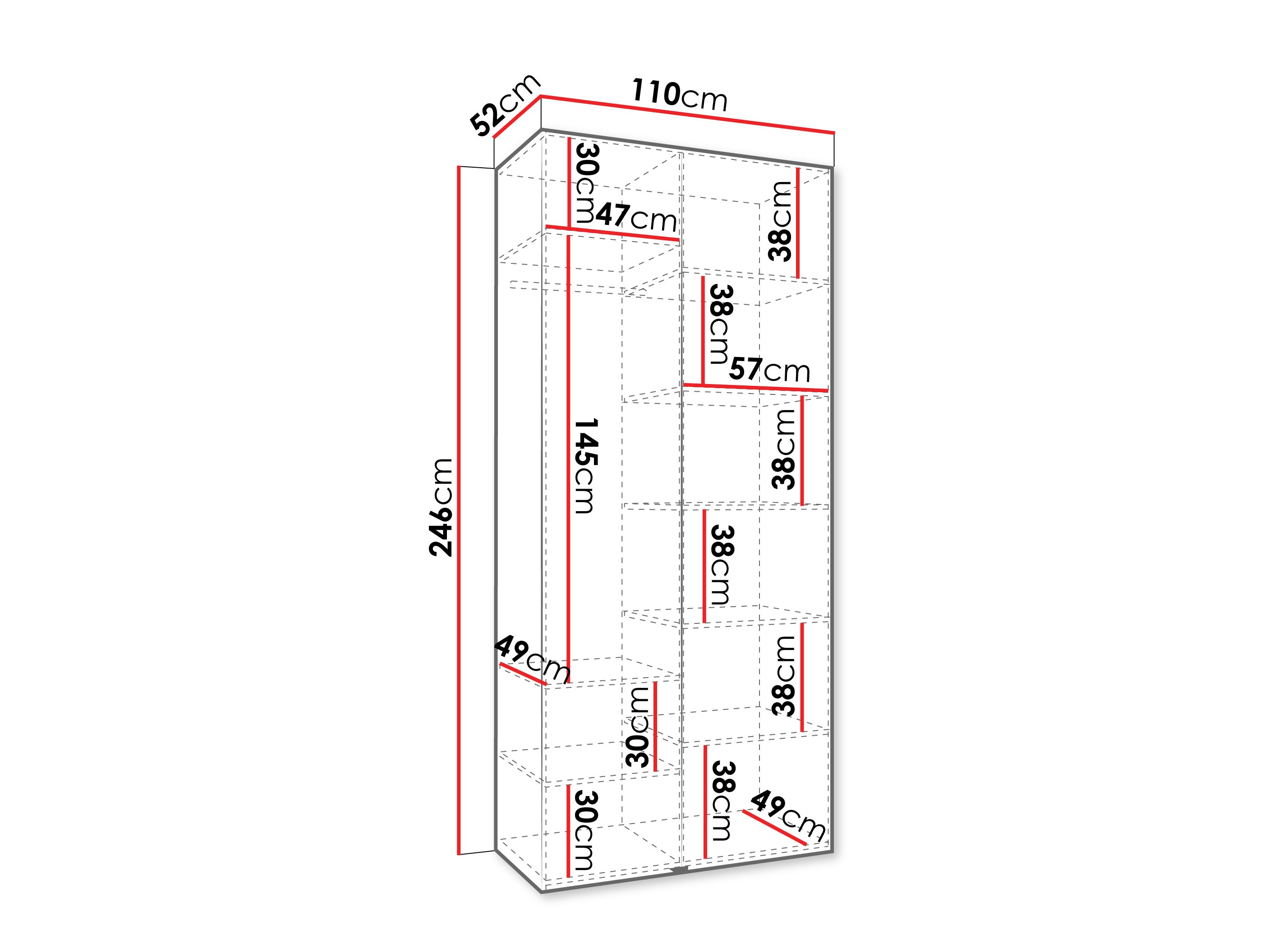 Skapis Hartford 562 (Kašmirs)
