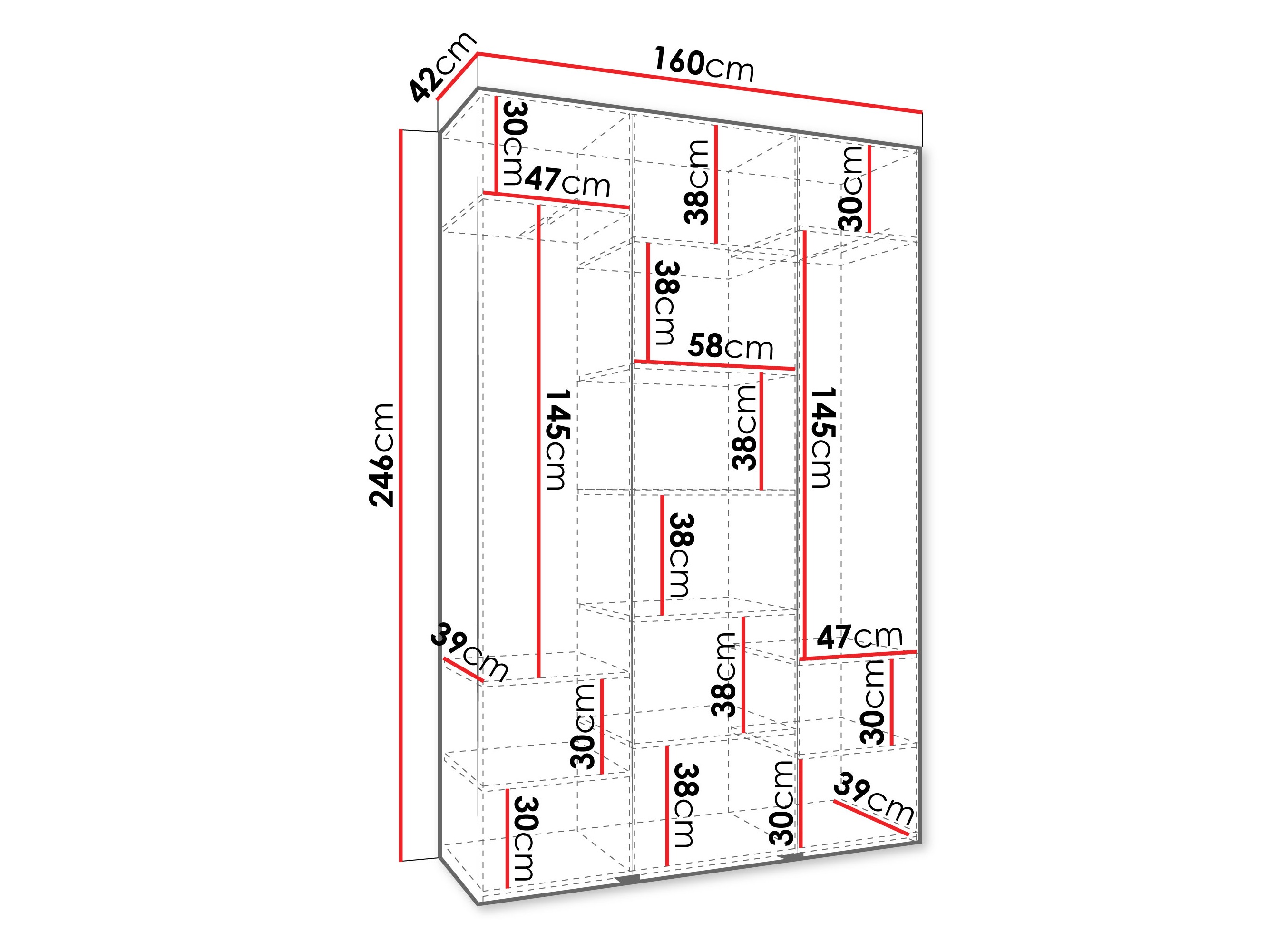 Skapis Hartford 563 (Kašmirs)