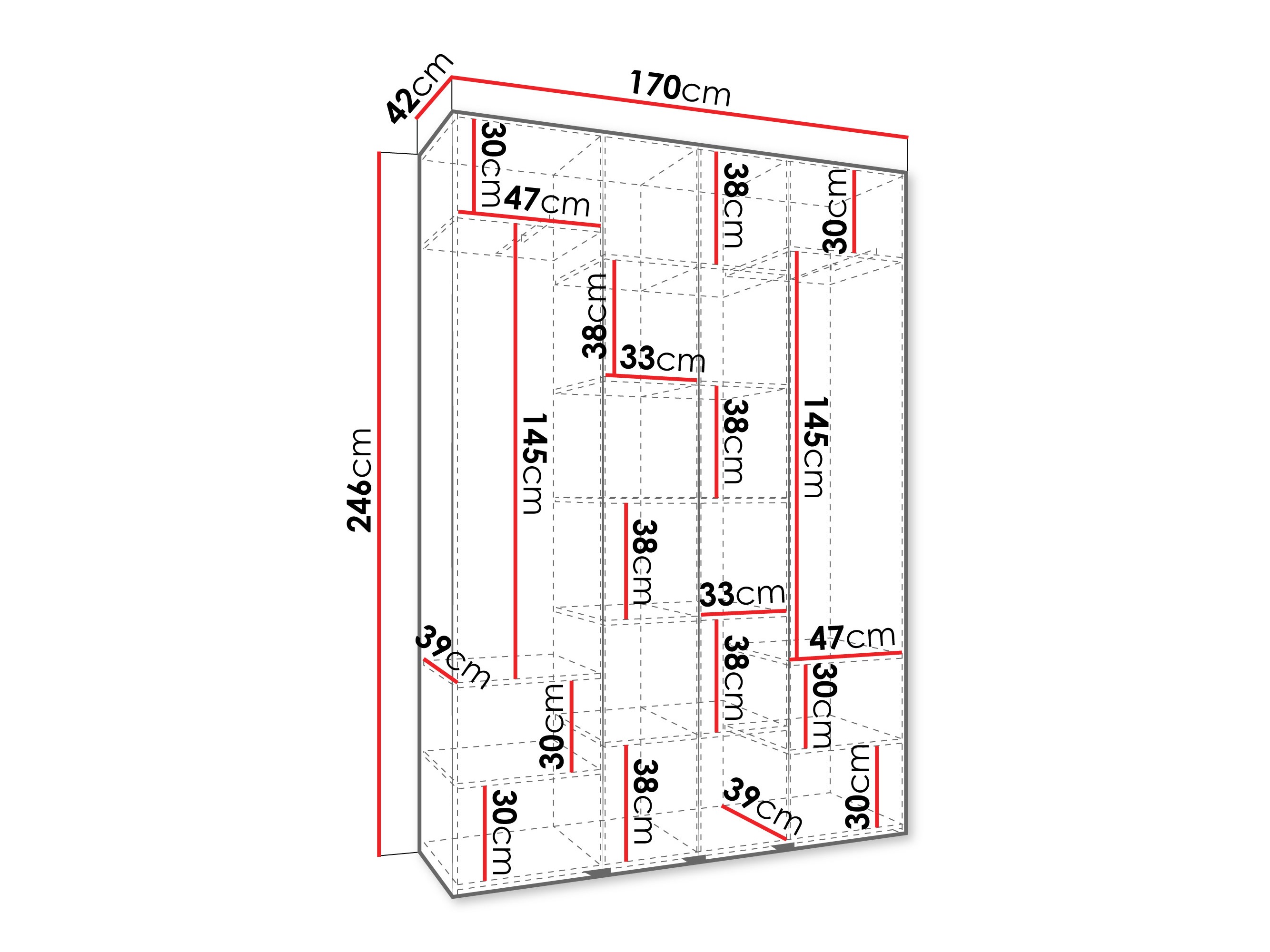 Skapis Hartford 564 (Kašmirs)