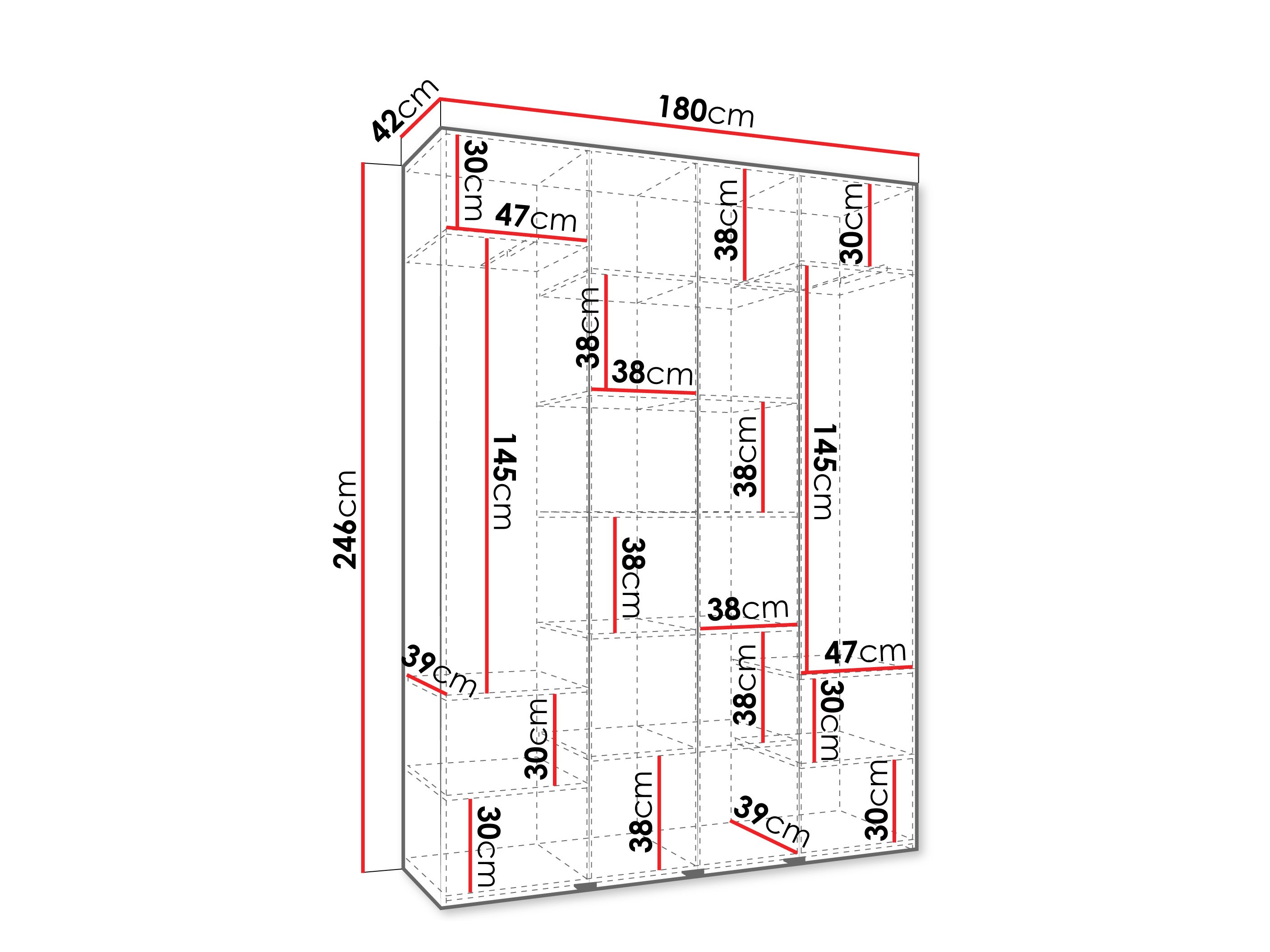 Skapis Hartford 564 (Kašmirs)