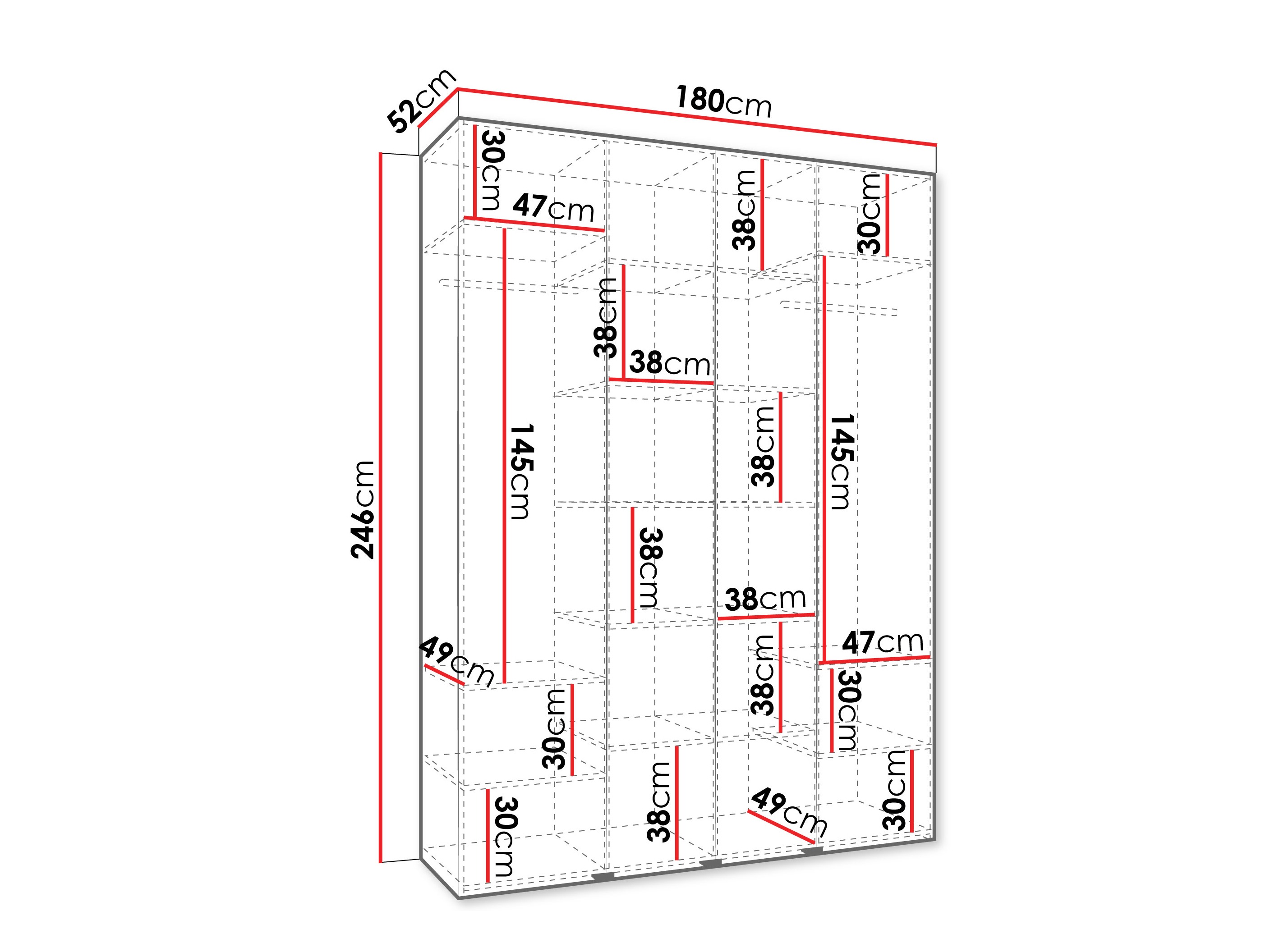 Skapis Hartford 564 (Kašmirs)