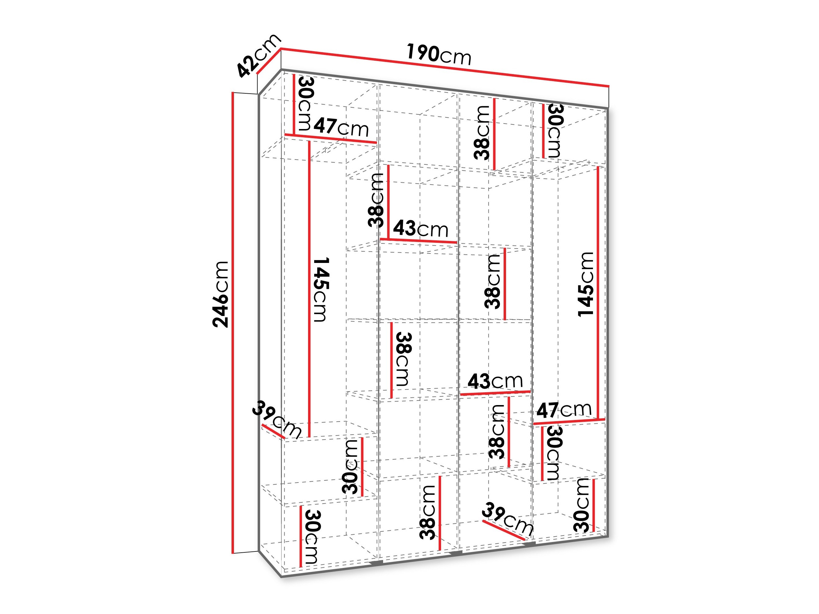 Skapis Hartford 564 (Kašmirs)