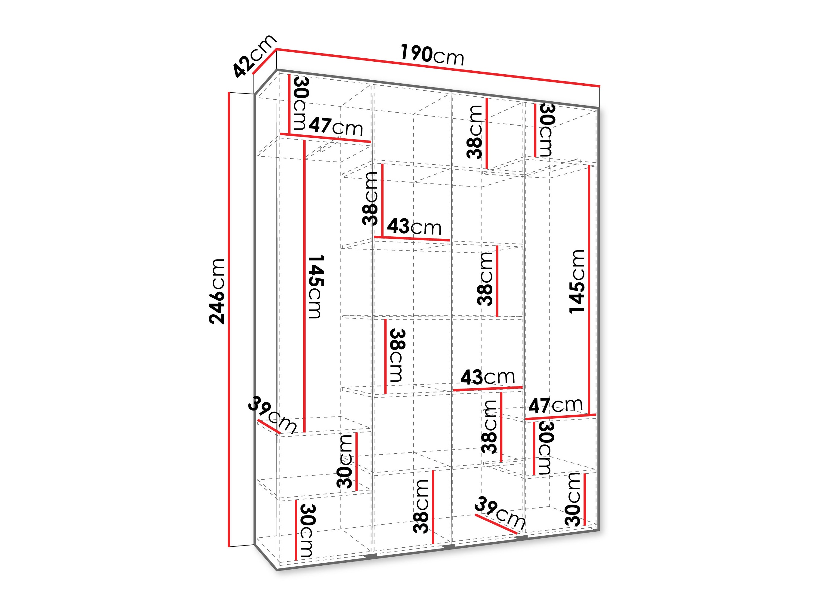 Skapis Hartford 564 (Kašmirs)