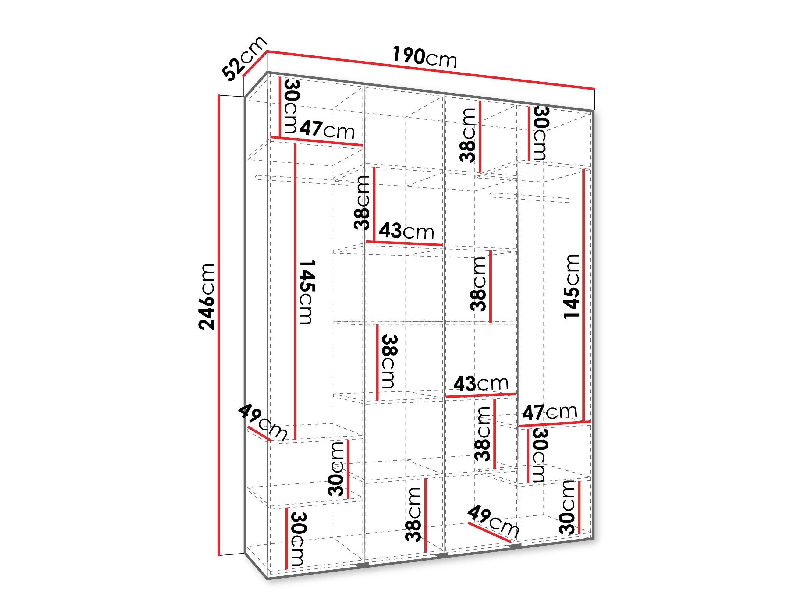 Skapis Hartford 564 (Kašmirs)