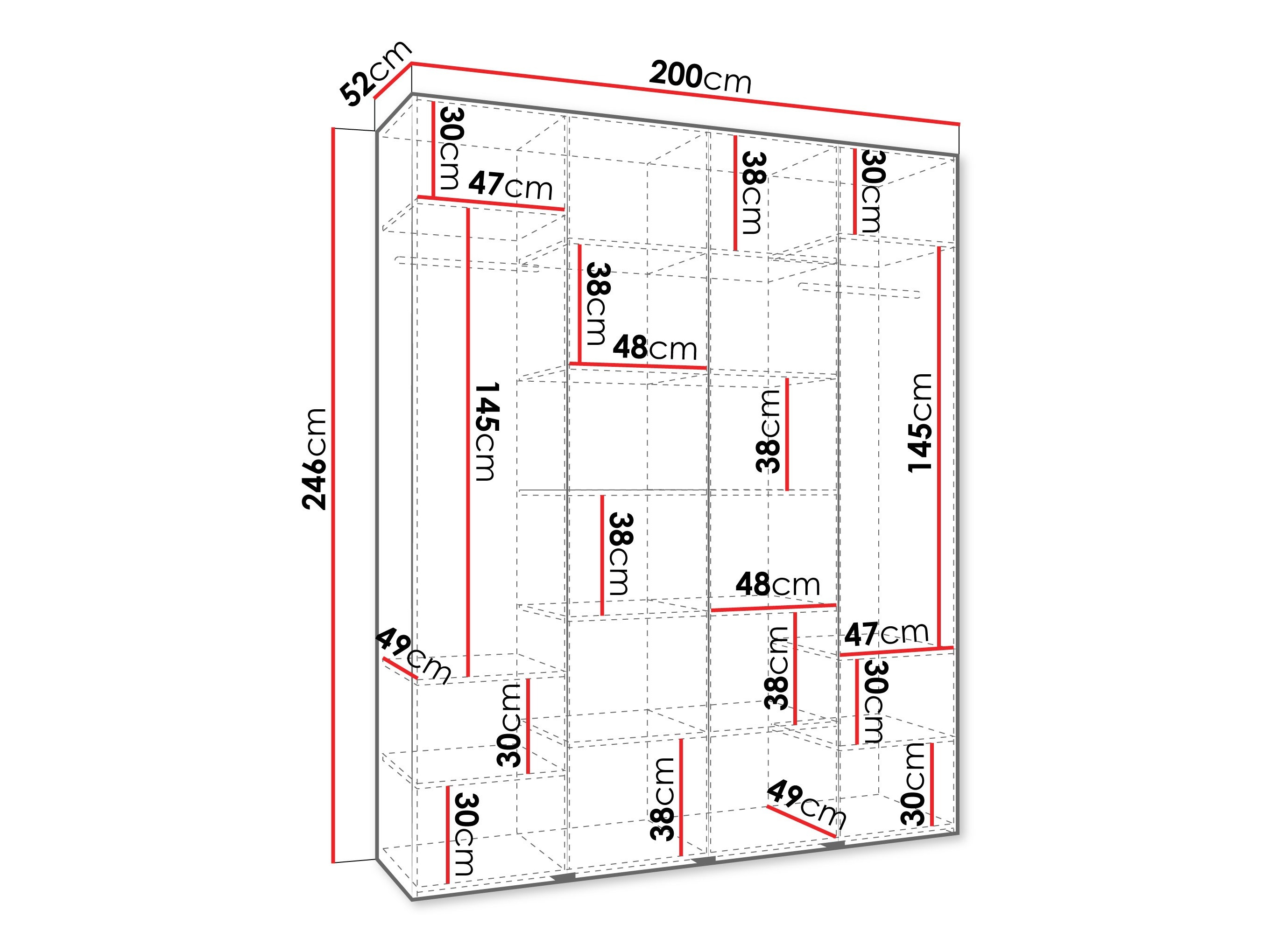 Skapis Hartford 564 (Kašmirs)