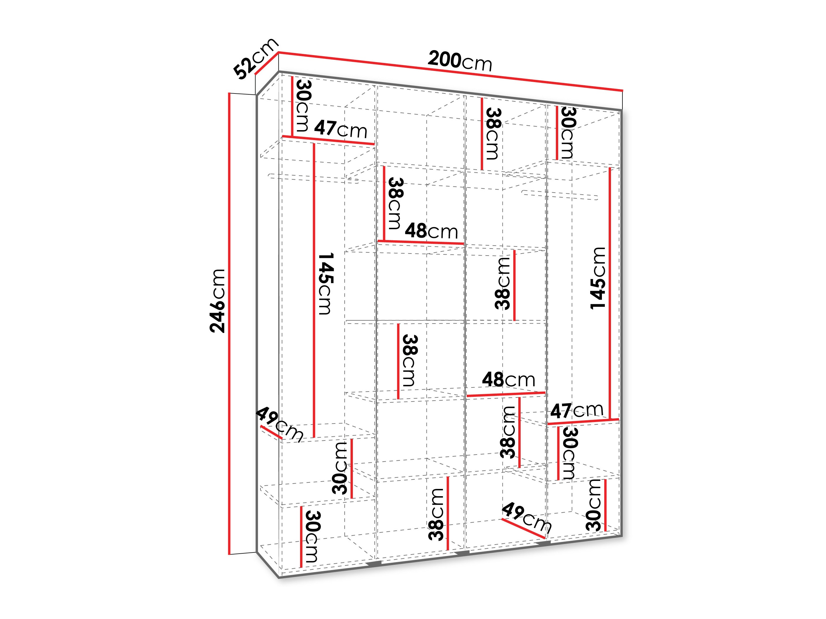 Skapis Hartford 564 (Kašmirs)